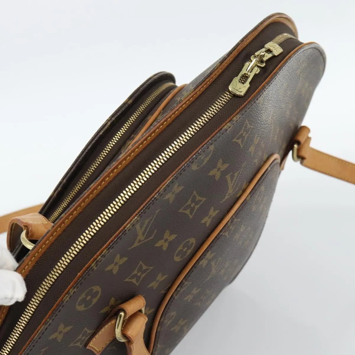 Louis Vuitton Ellipse Nm Monogram Canvas Brown Canvas Shoulder Bag Bag (Pre-Owned)