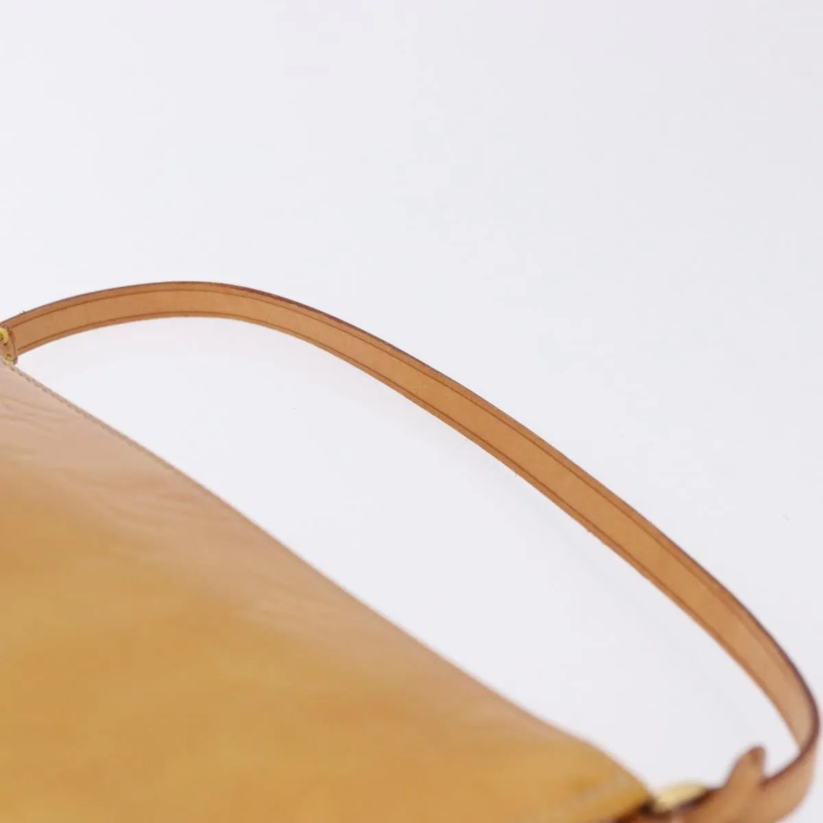 Louis Vuitton Lexington Pochette Monogram Vernis Beige Patent_Leather Clutche & Pouche Bag (Pre-Owned)
