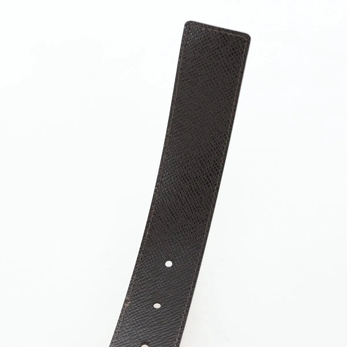 Louis Vuitton Inventeur Belt Damier Ebene Brown Canvas Belts Accessory (Pre-Owned)