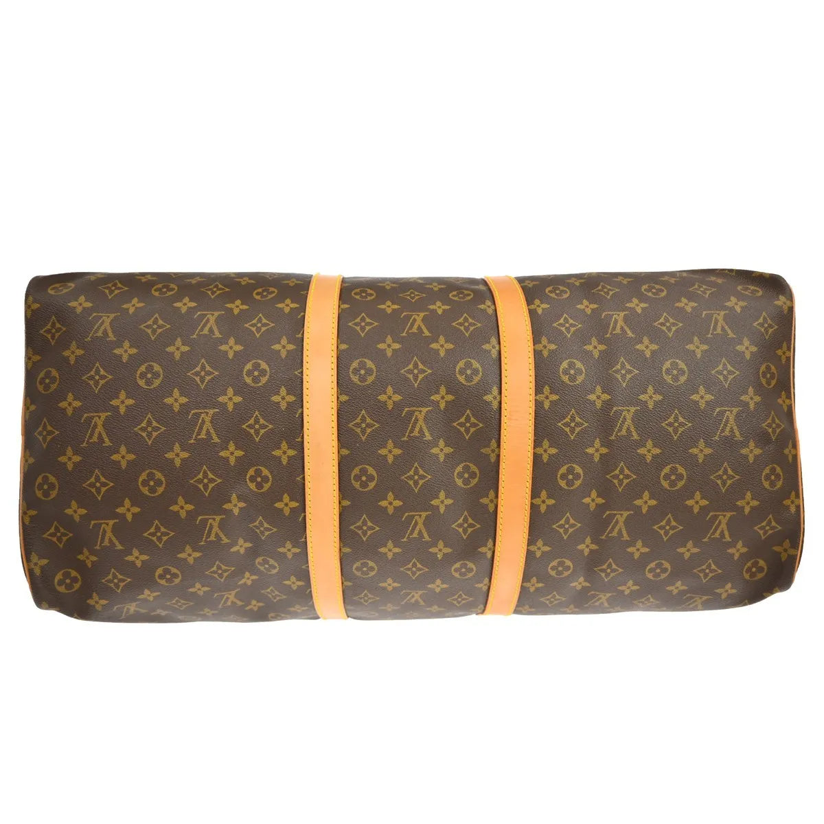 Louis Vuitton Keepall Monogram Canvas Brown Canvas Travel Bag Bag (Pre-Owned)