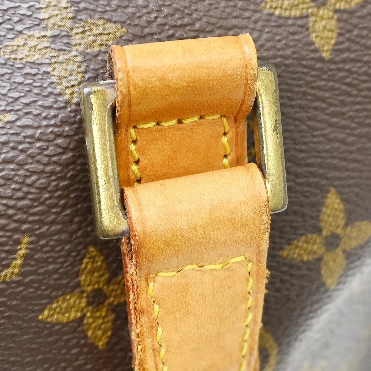 Louis Vuitton Cabas Mezzo Monogram Canvas Brown Canvas Tote Bag Bag (Pre-Owned)