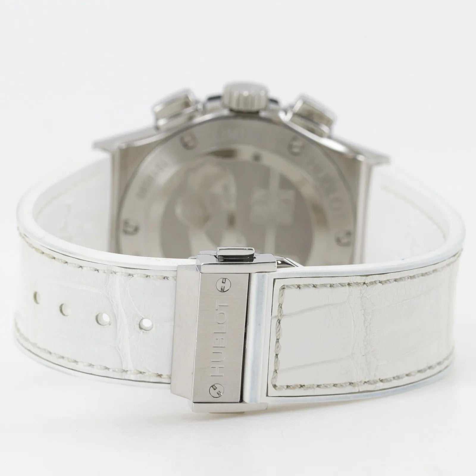 Hublot Classic Fusion Automatic Titanium And Alligator Watch (Pre-Owned)