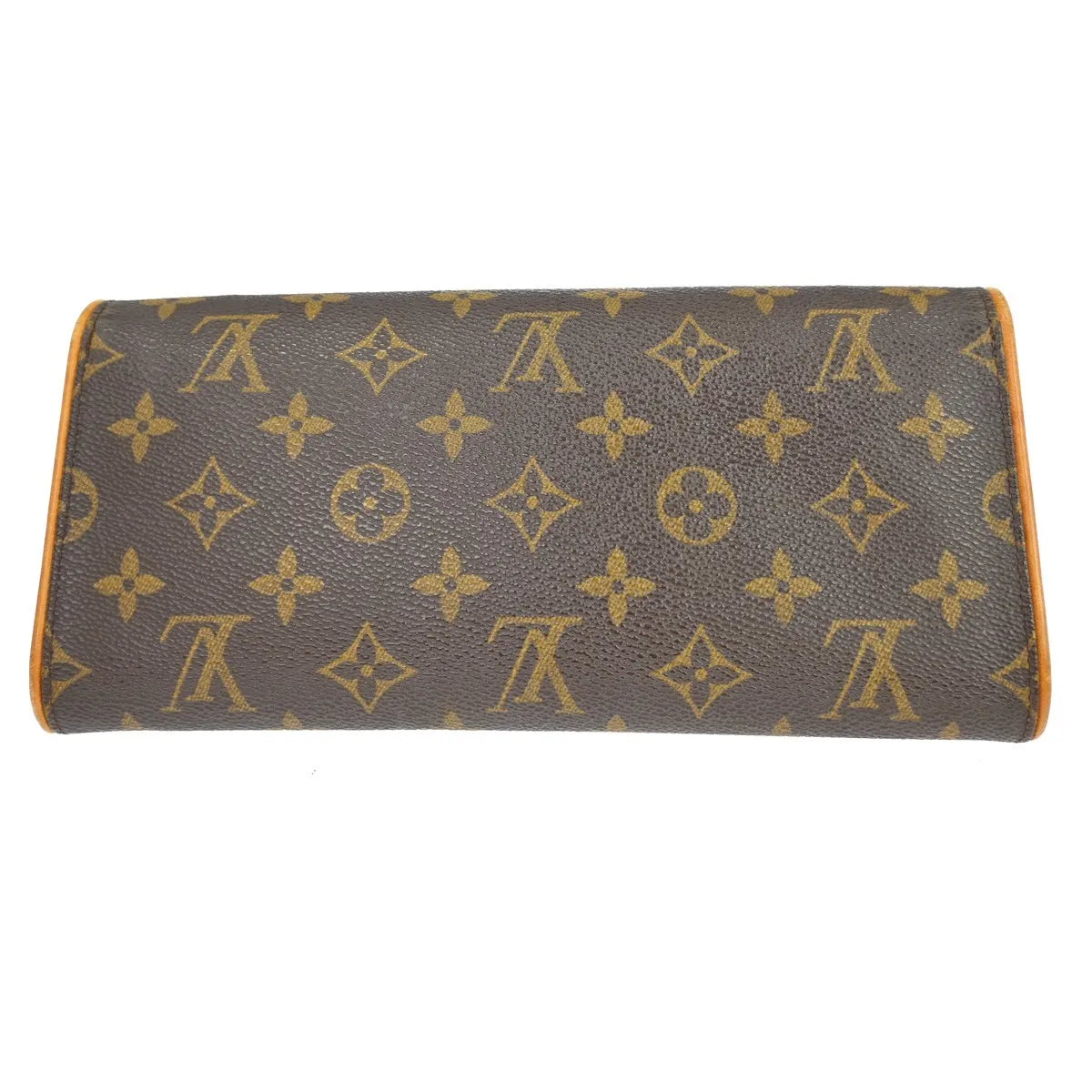 Louis Vuitton Twin Handbag Monogram Canvas Brown Canvas Clutche & Pouche Bag (Pre-Owned)