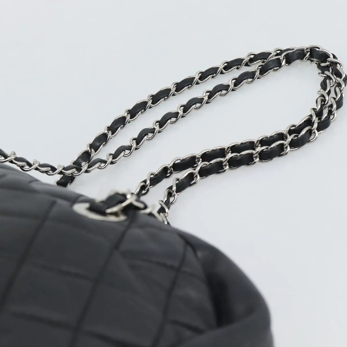 Chanel Reissue 2.55 Tote Quilted Calfskin Black Leather Handbag (Pre-Owned)