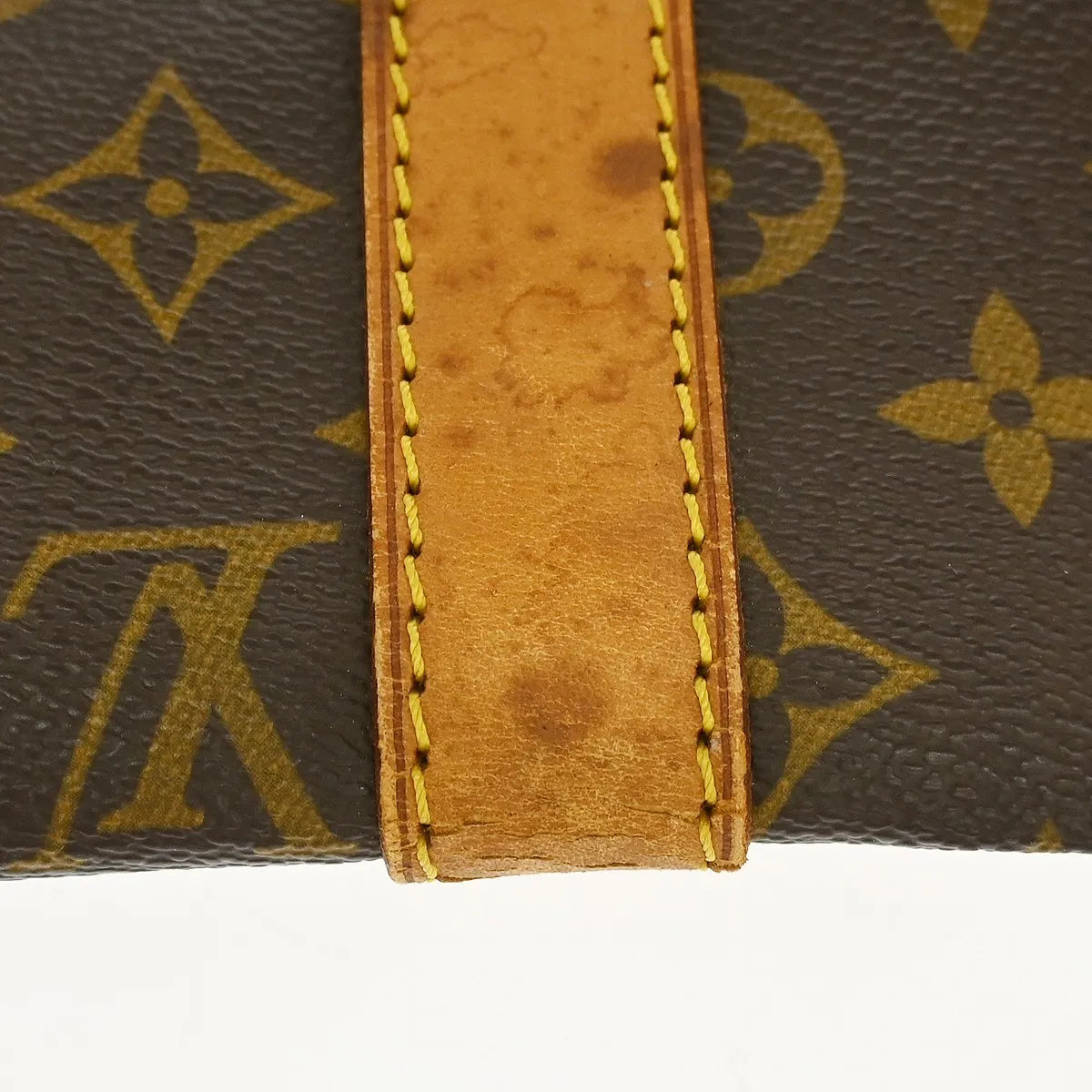 Louis Vuitton Keepall Monogram Canvas Brown Canvas Travel Bag Bag (Pre-Owned)