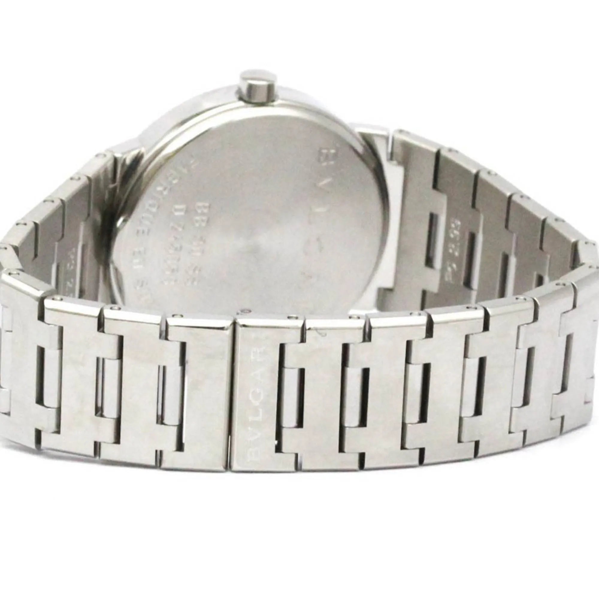 Bvlgari Bvlgari Quartz Stainless Steel Watch (Pre-Owned)
