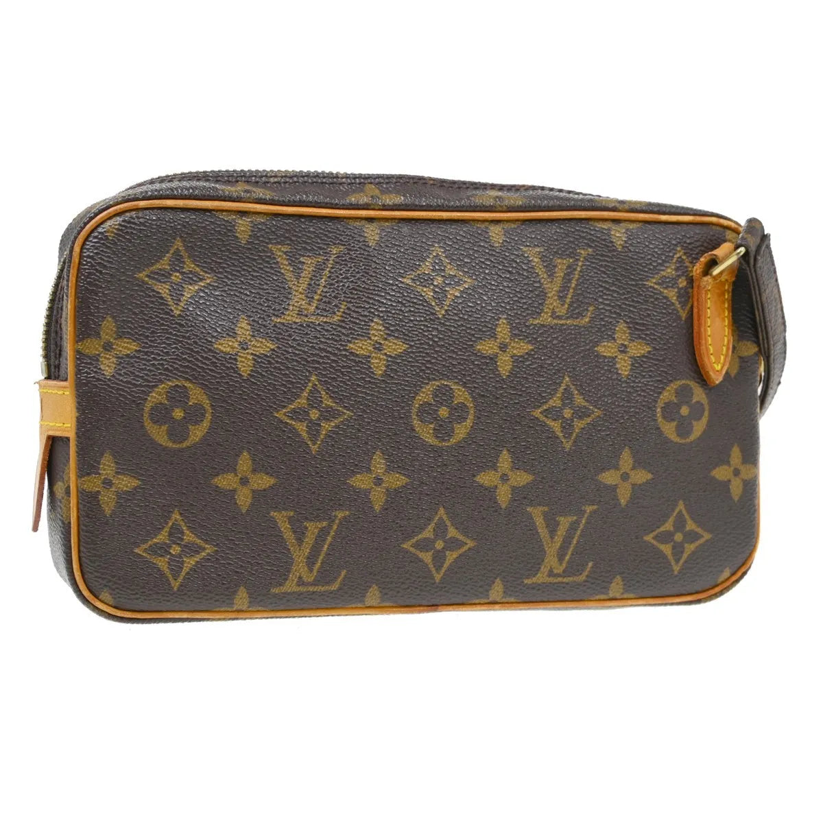 Louis Vuitton Pochette Marly Bandouliere Monogram Canvas Brown Canvas Shoulder Bag Bag (Pre-Owned)