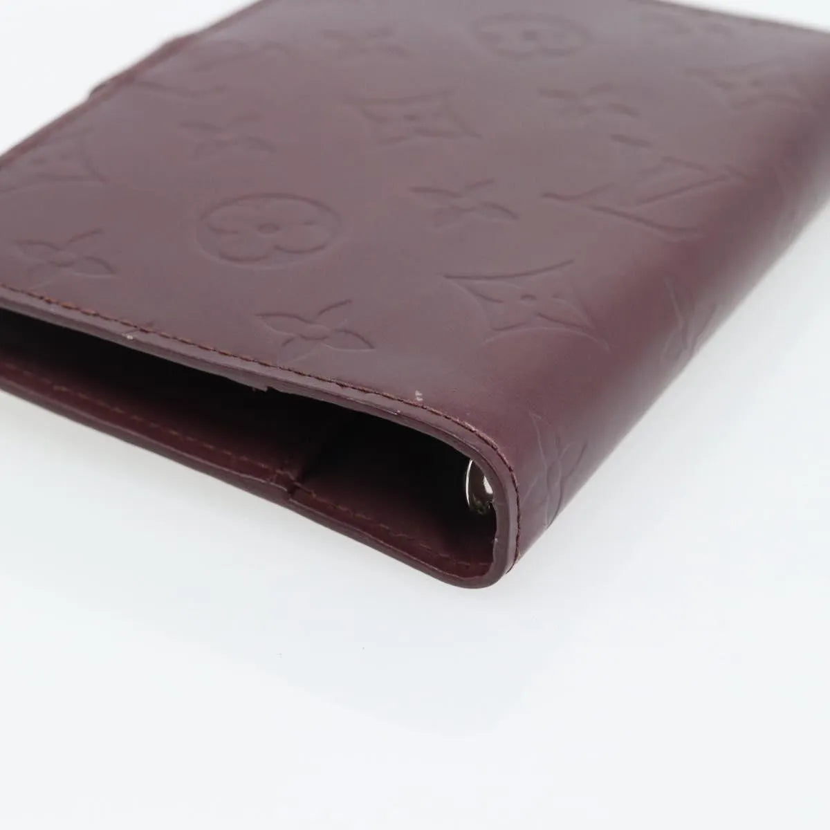 Louis Vuitton Agenda Cover Monogram Canvas Purple Canvas Clutche & Pouche Bag (Pre-Owned)