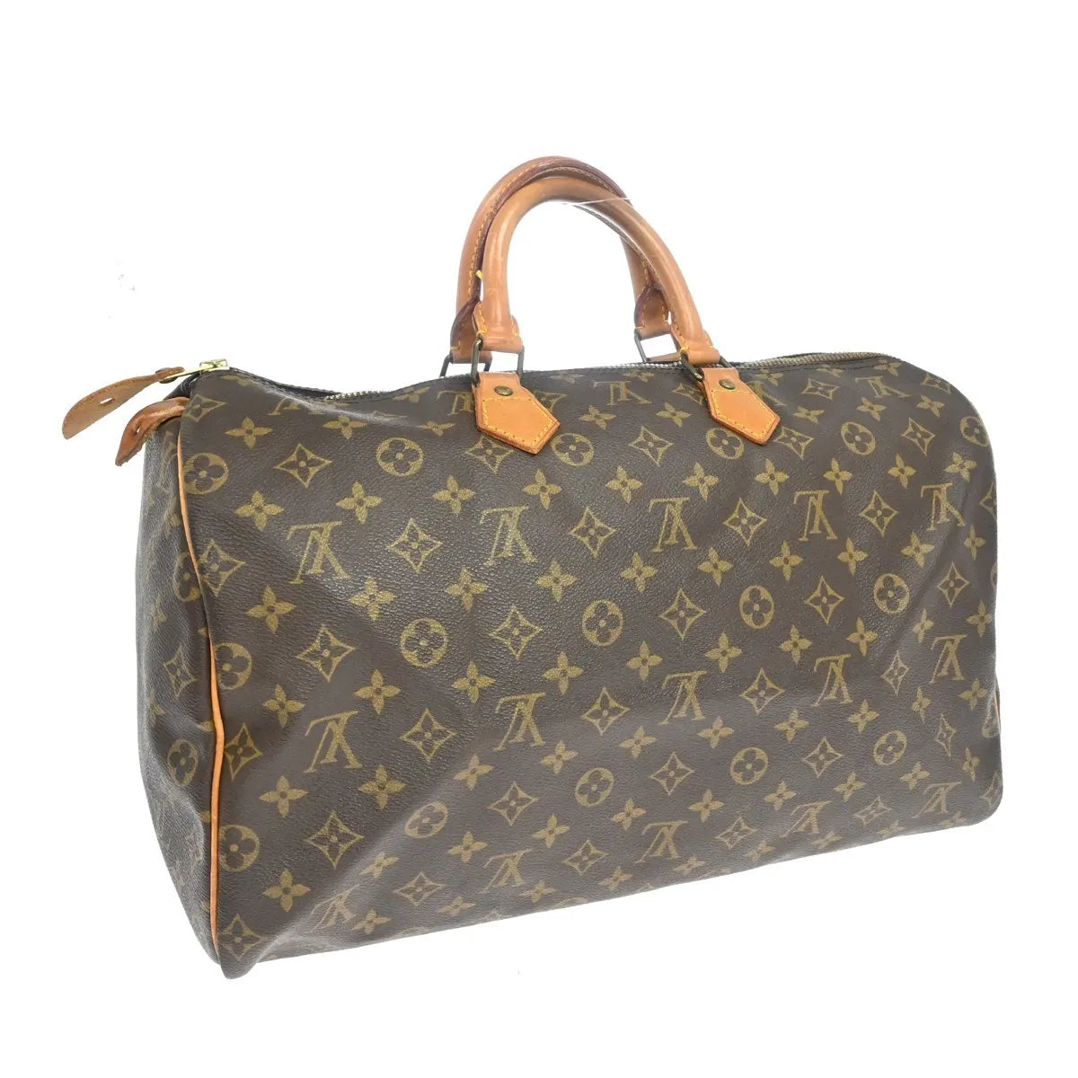 Louis Vuitton Speedy Monogram Canvas Brown Canvas Handbag (Pre-Owned)