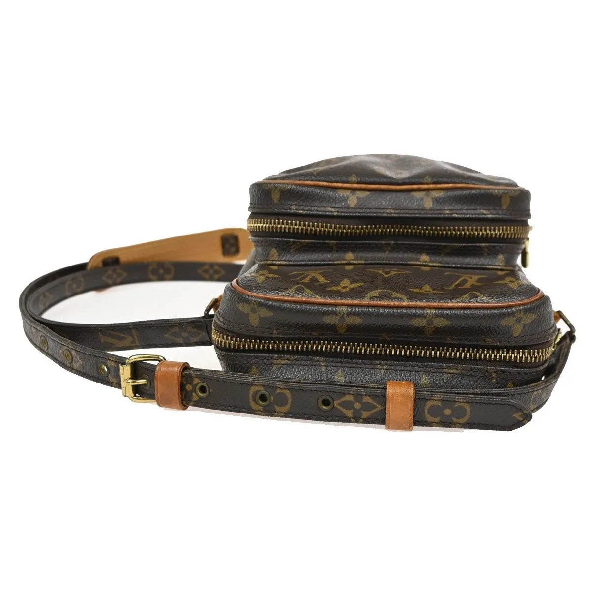 Louis Vuitton Amazone Monogram Canvas Brown Canvas Shoulder Bag Bag (Pre-Owned)