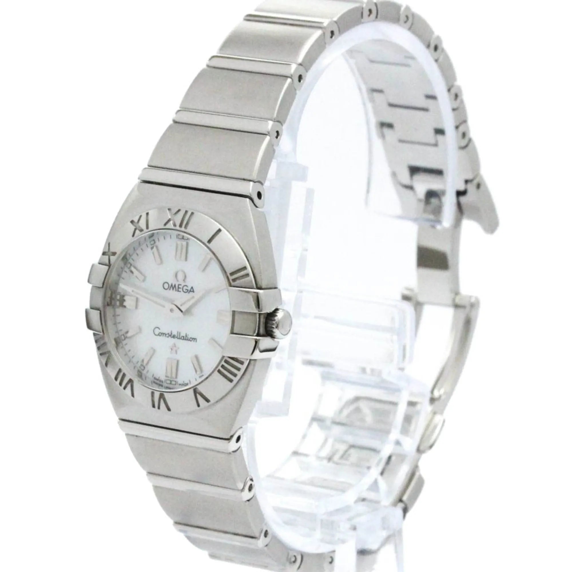 Omega Constellation Double Eagle Quartz Watch Stainless Steel Watch (Pre-Owned)