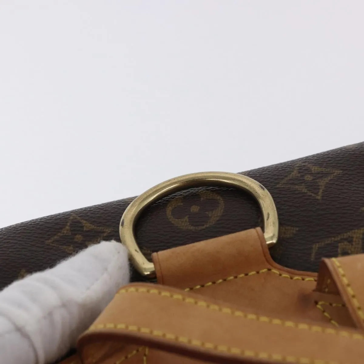 Louis Vuitton Montsouris Monogram Brown Canvas Backpack Bag (Pre-Owned)