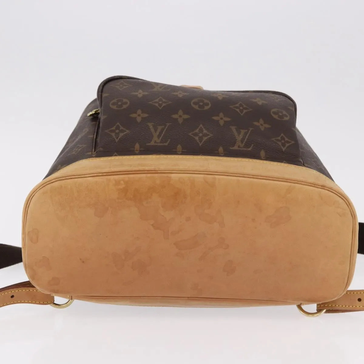 Louis Vuitton Montsouris Monogram Brown Canvas Backpack Bag (Pre-Owned)