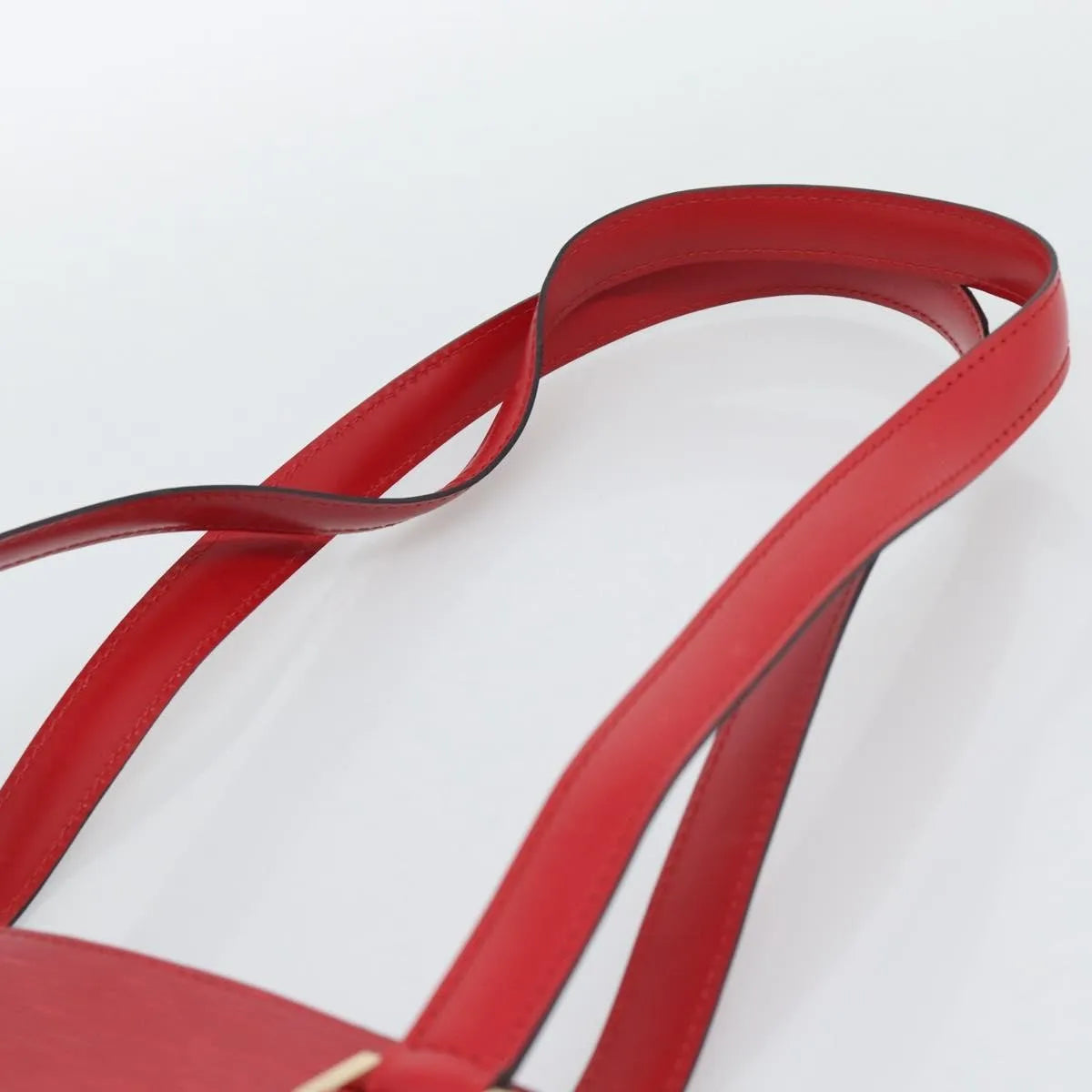 Louis Vuitton Duplex Epi Leather Red Leather Shoulder Bag Bag (Pre-Owned)