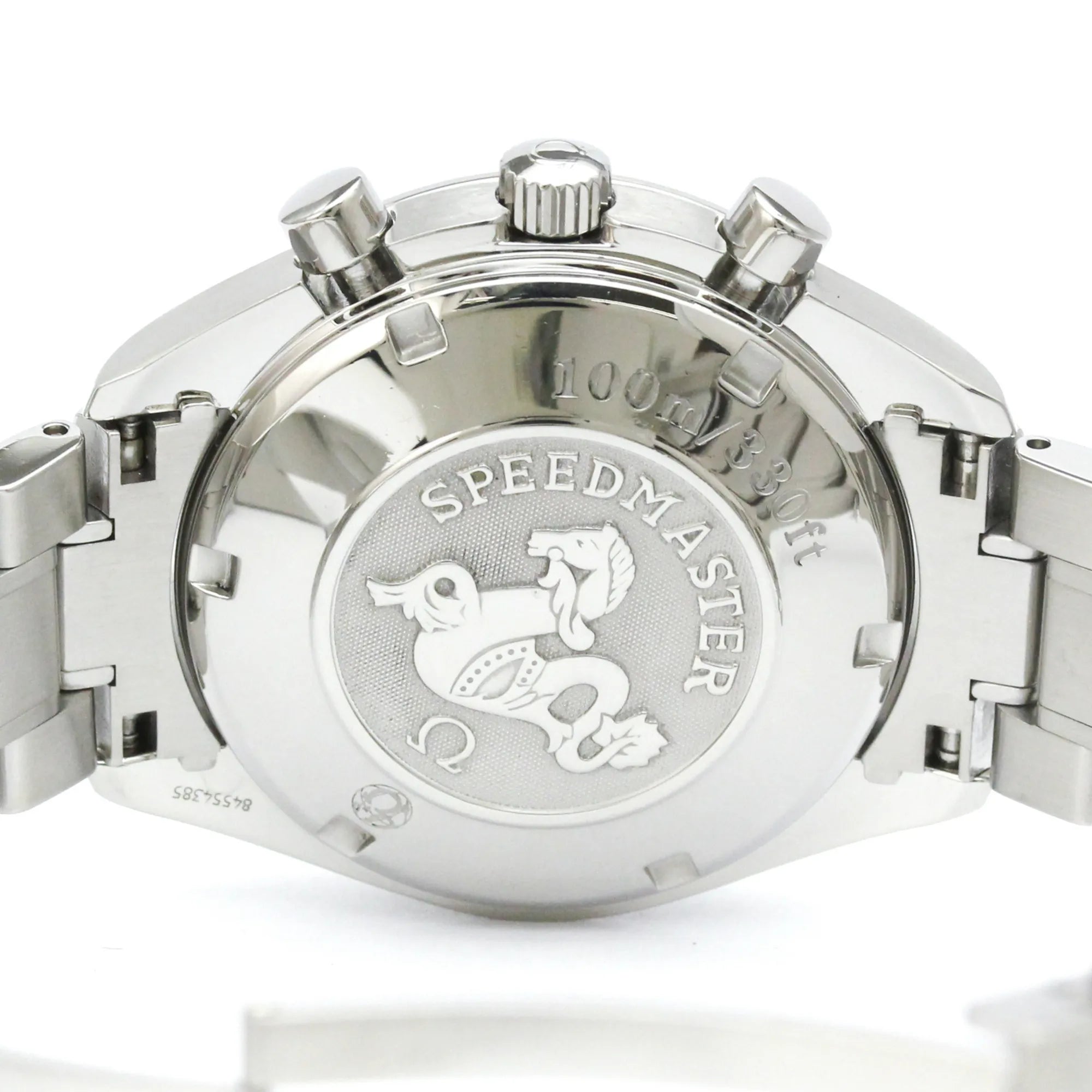 Omega Speedmaster Date Chronograph Automatic Stainless Steel Watch (Pre-Owned)