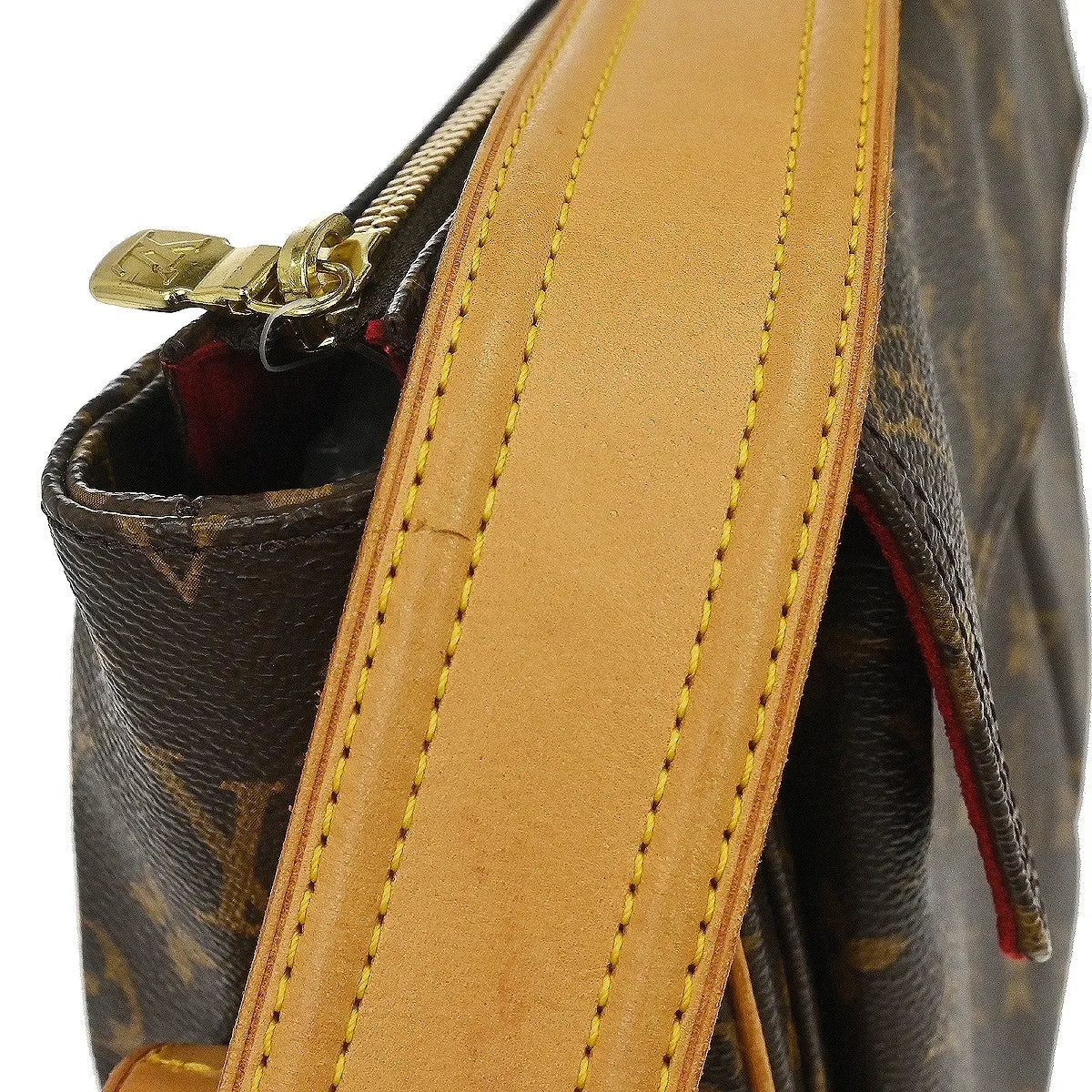 Louis Vuitton Viva Cite Monogram Canvas Brown Canvas Shoulder Bag Bag (Pre-Owned)