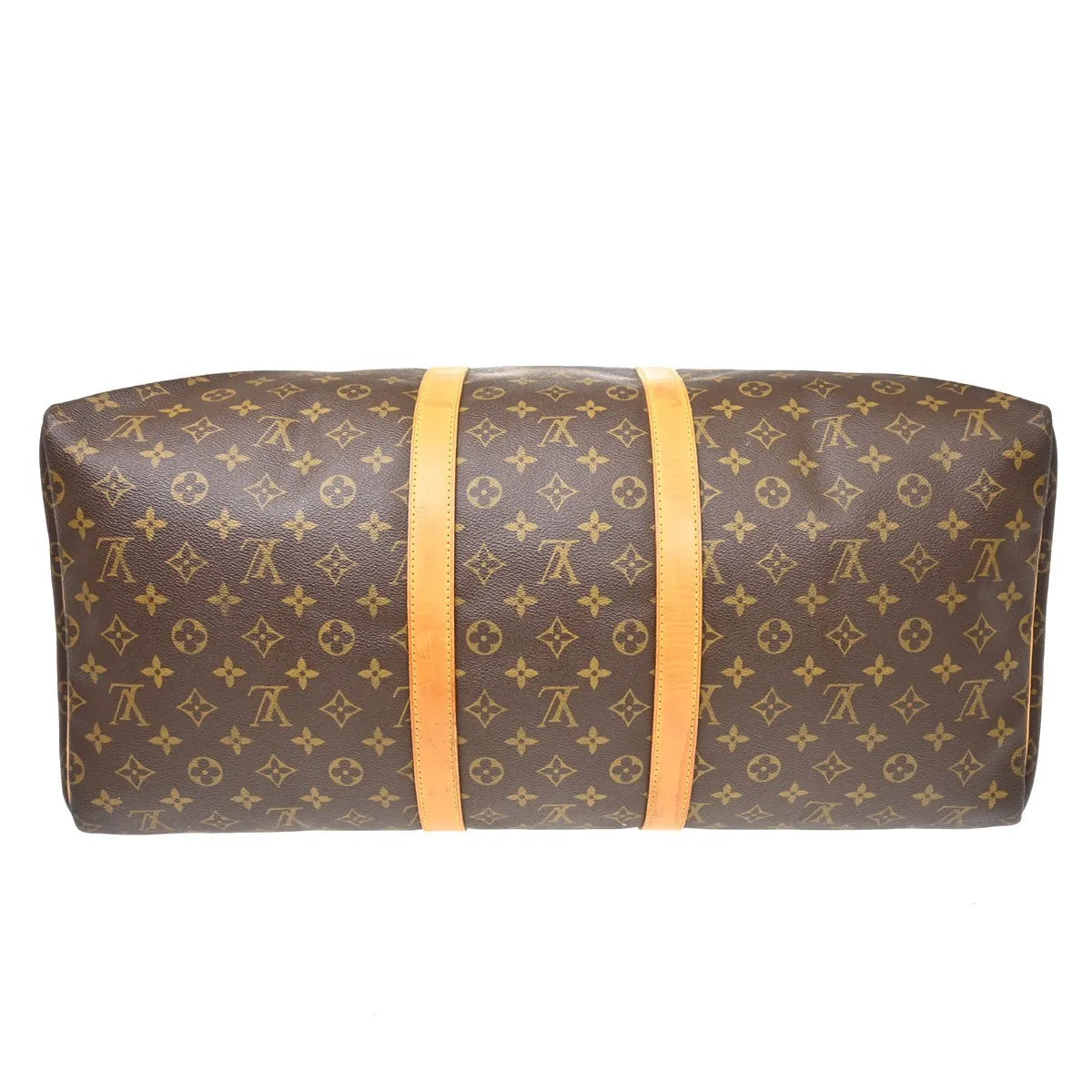 Louis Vuitton Keepall Bag Monogram Canvas Brown Canvas Travel Bag Bag (Pre-Owned)