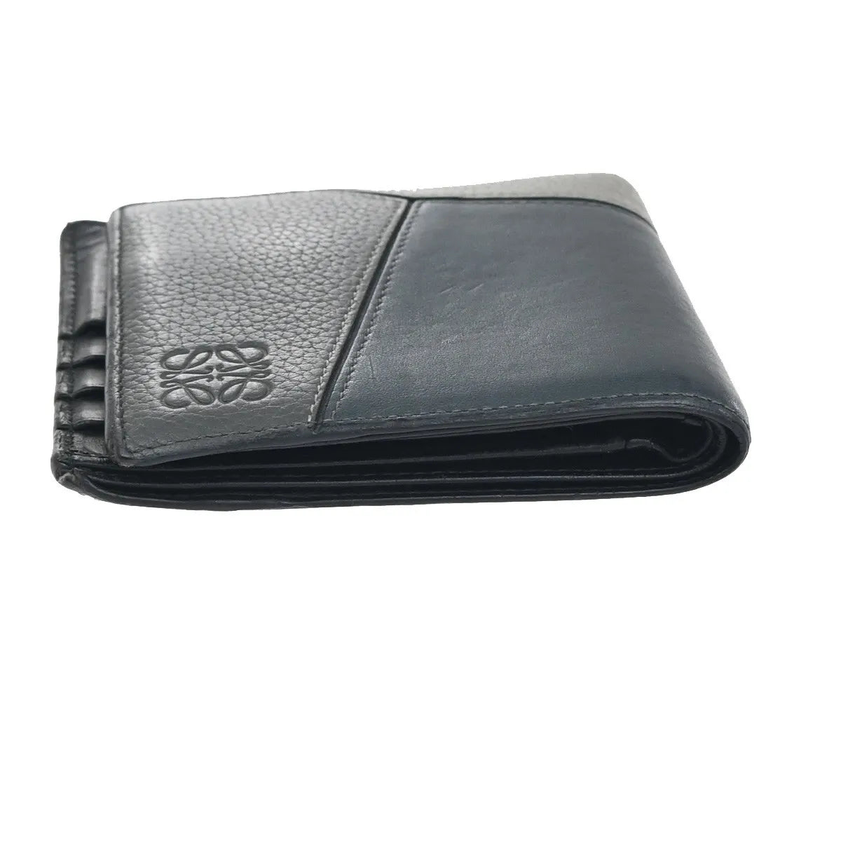Loewe Puzzle Stitches Bifold Wallet Leather Multicolour Leather Wallets Accessory (Pre-Owned)