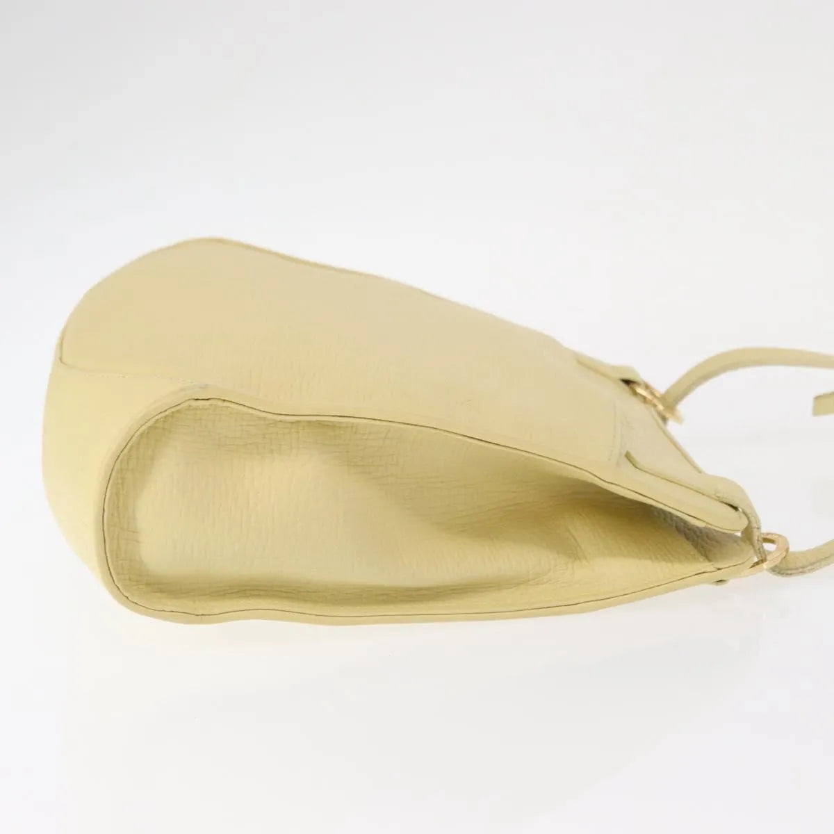 Loewe Vintage Leather Yellow Leather Shoulder Bag Bag (Pre-Owned)