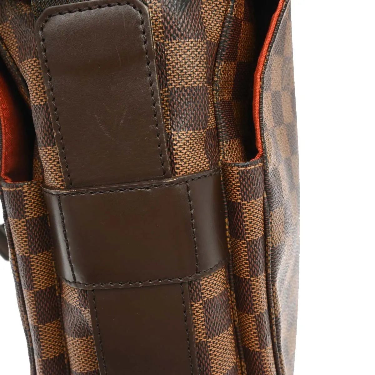 Louis Vuitton Naviglio Damier Brown Canvas Shoulder Bag Bag (Pre-Owned)