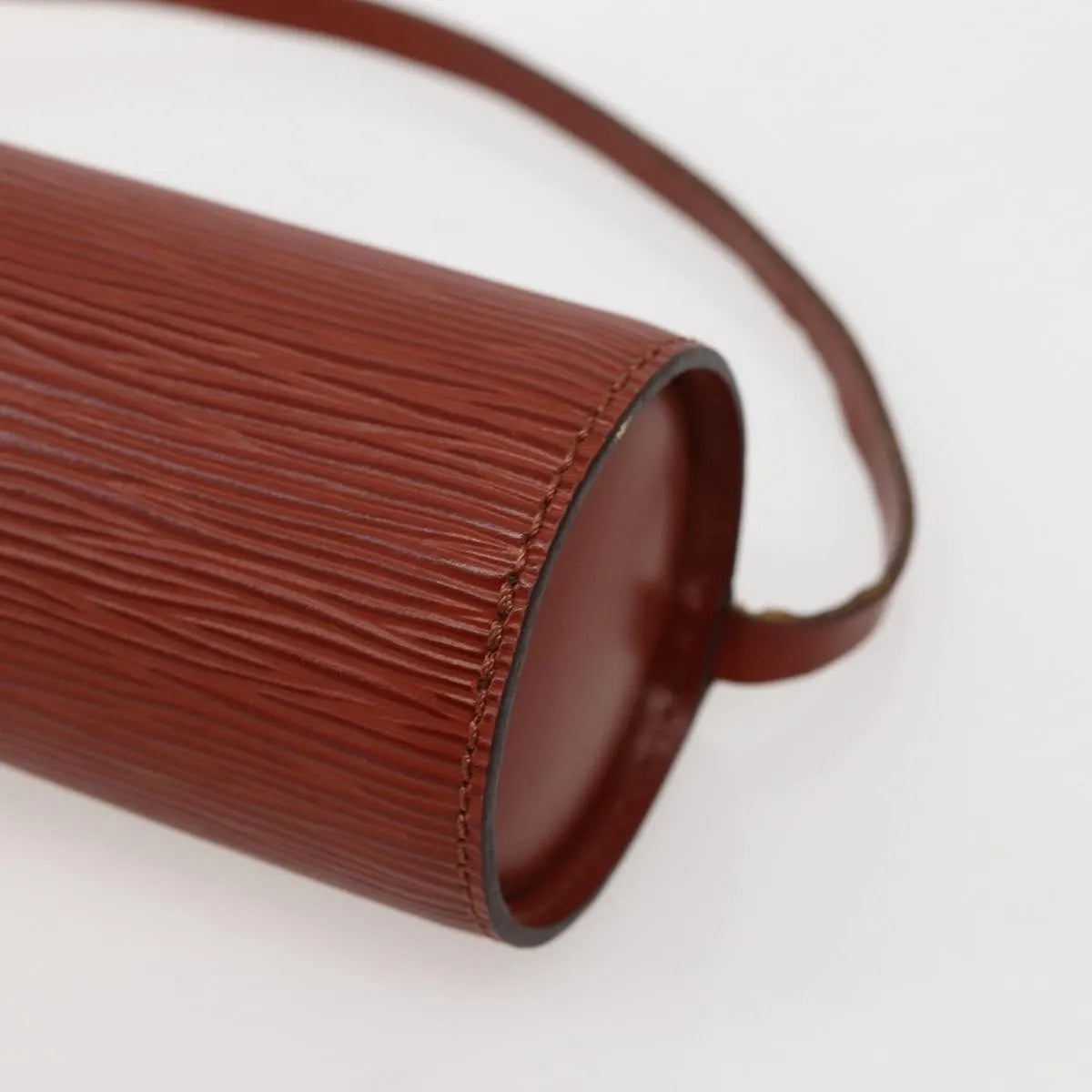 Louis Vuitton Soufflot Pochette Epi Leather Brown Leather Clutche & Pouche Bag (Pre-Owned)