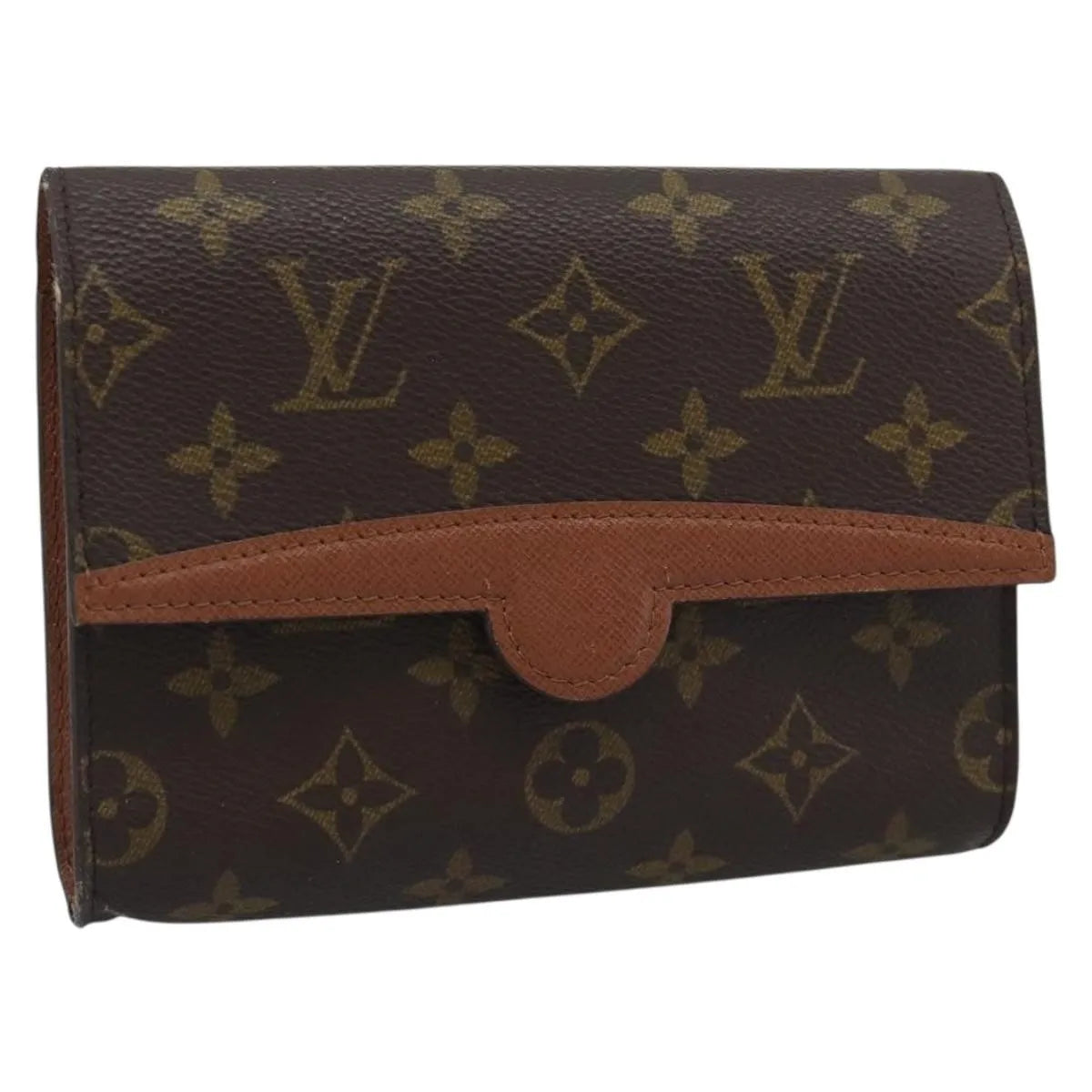 Louis Vuitton Pochette Arche Waist Monogram Canvas Brown Canvas Clutche & Pouche Bag (Pre-Owned)
