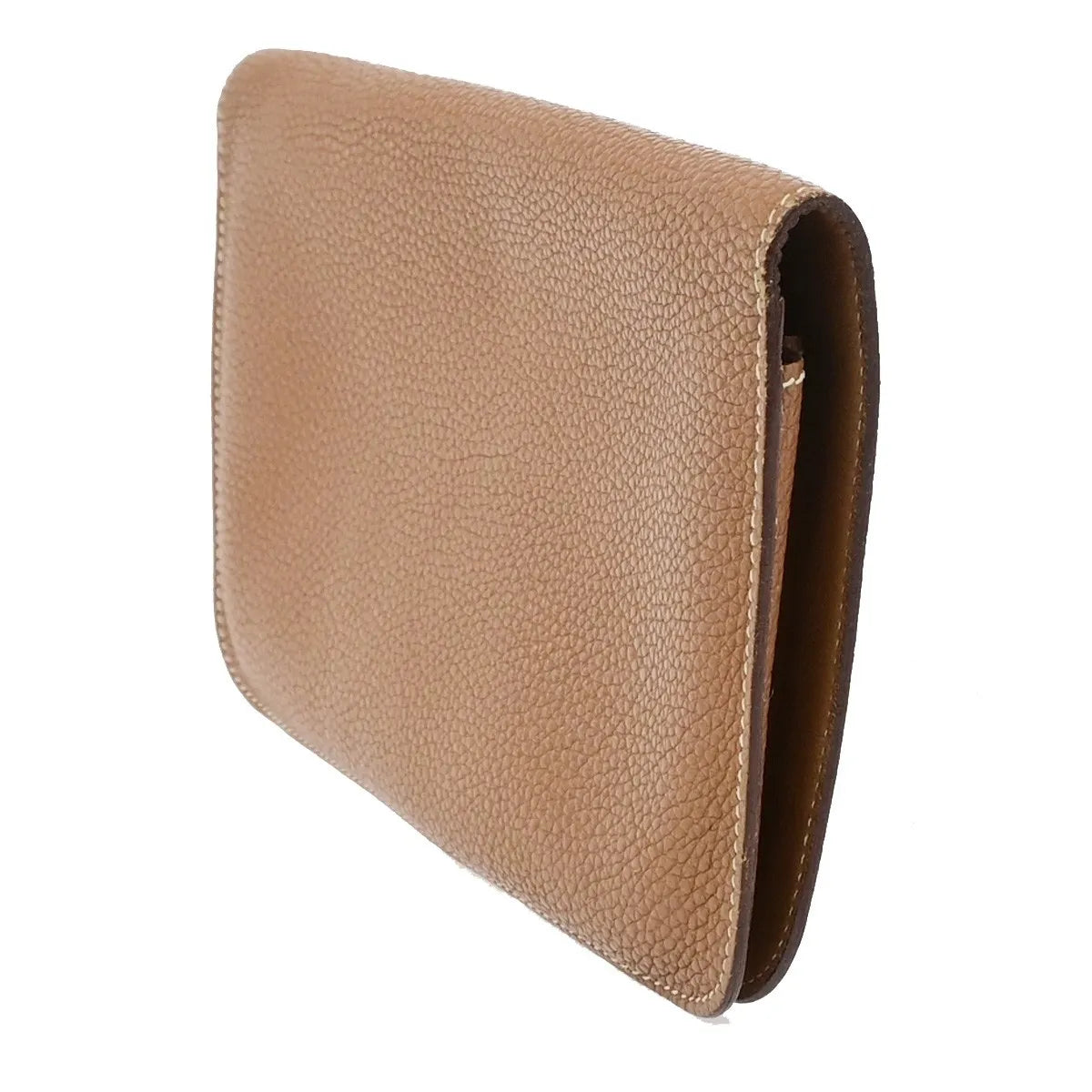 Hermes Dogon Duo Combined Leather Brown Leather Wallets Accessory (Pre-Owned)