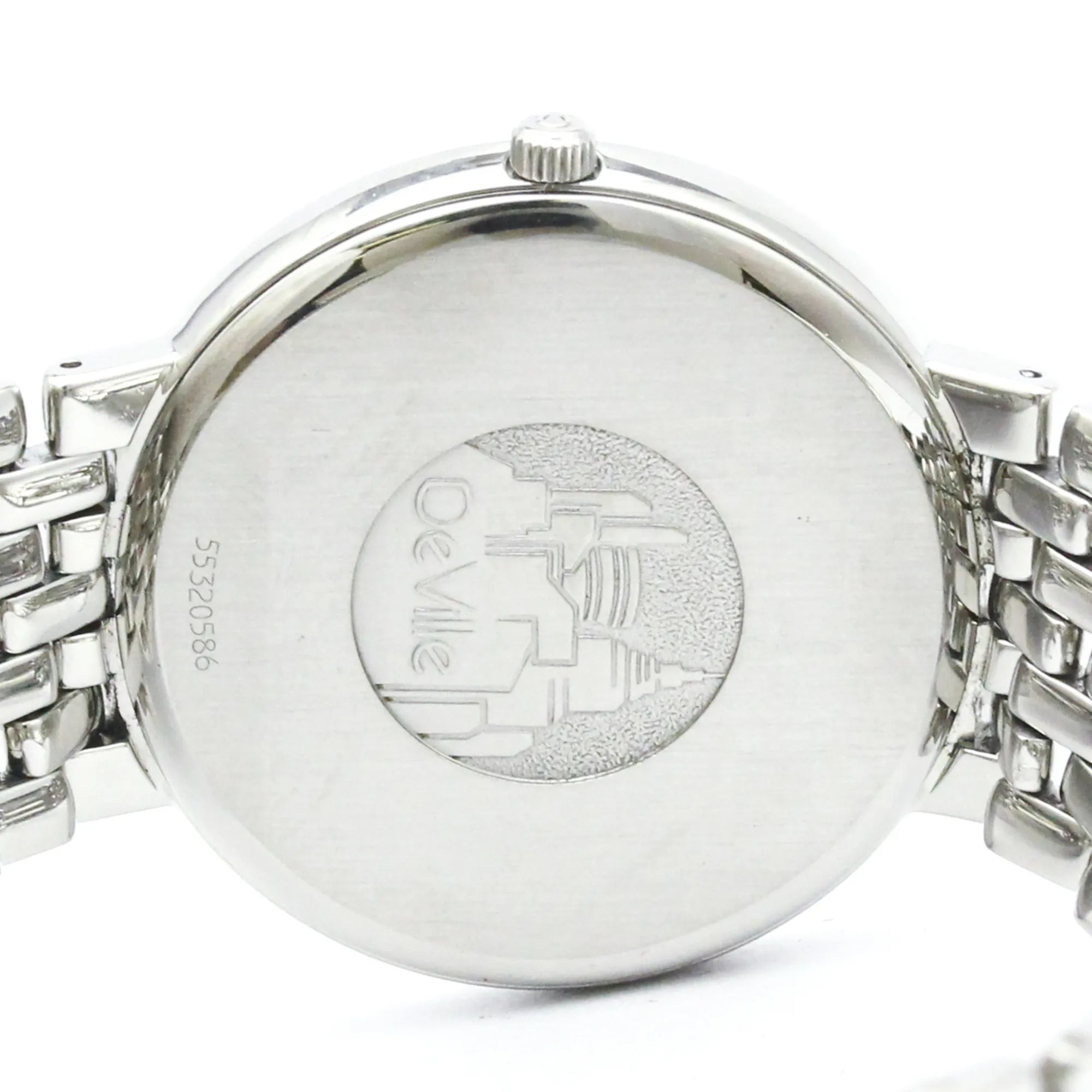 Omega De Ville Classic Quartz Stainless Steel Watch (Pre-Owned)