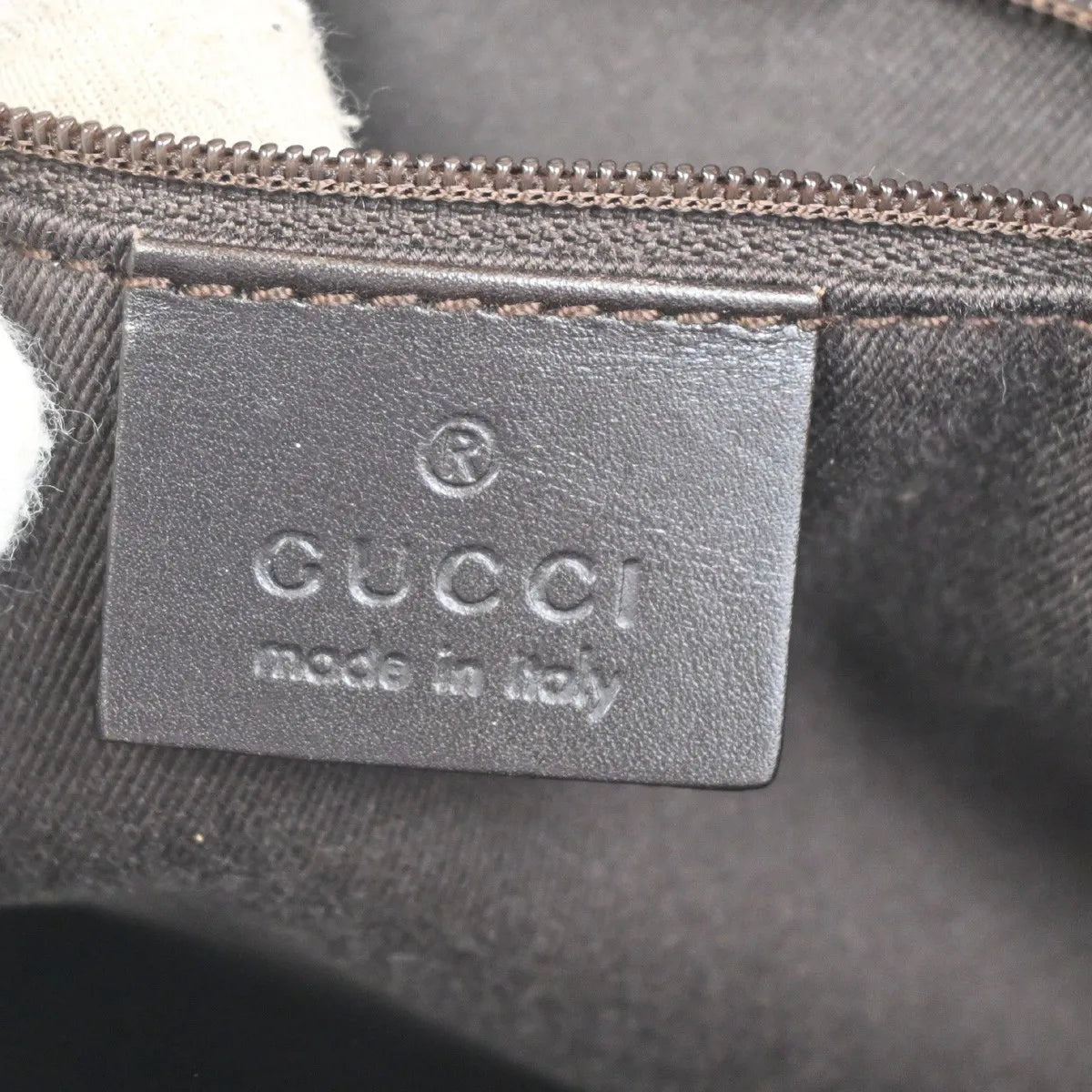 Gucci Vintage Gg Coated Canvas Brown Canvas Shoulder Bag Bag (Pre-Owned)