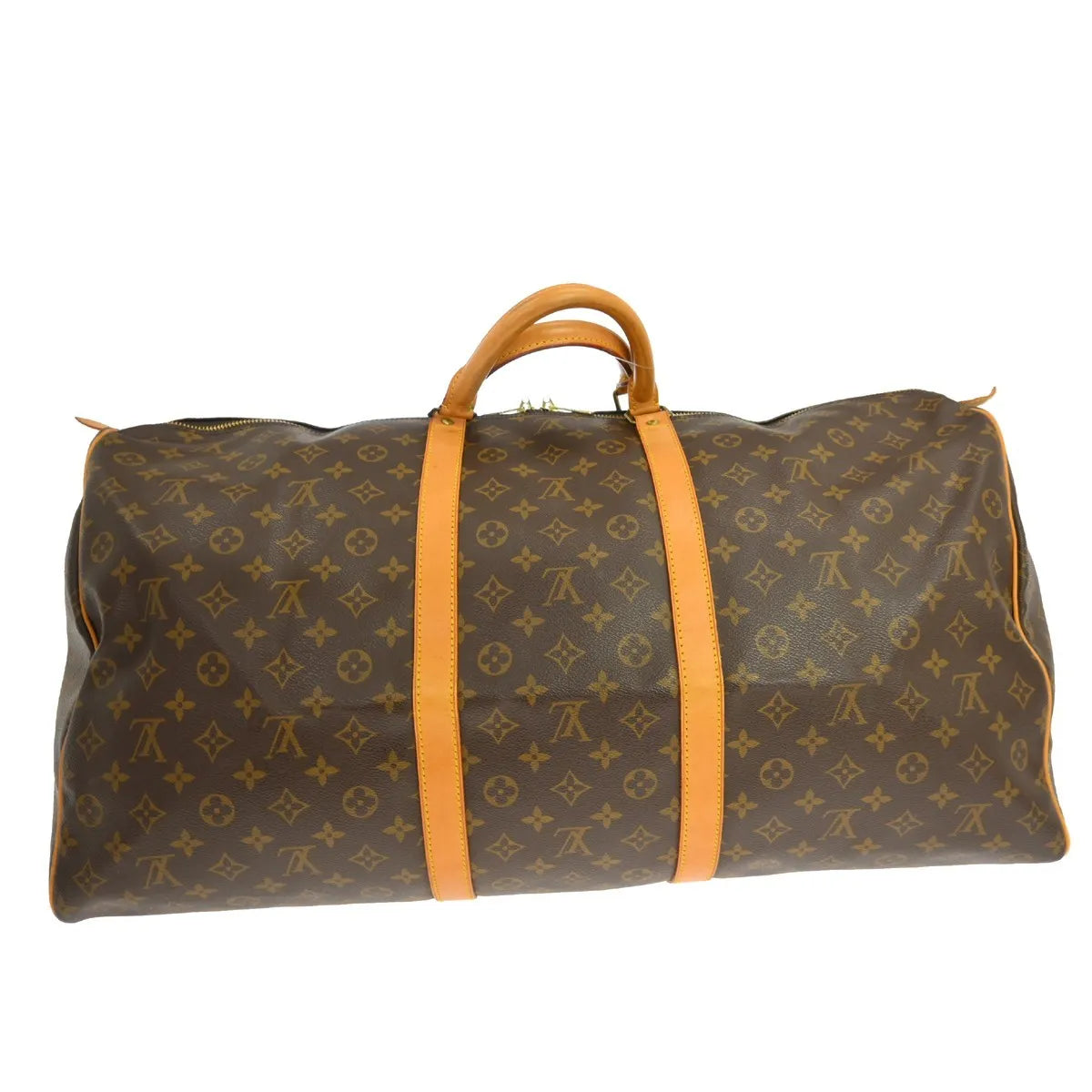 Louis Vuitton Keepall Monogram Canvas Brown Canvas Travel Bag Bag (Pre-Owned)