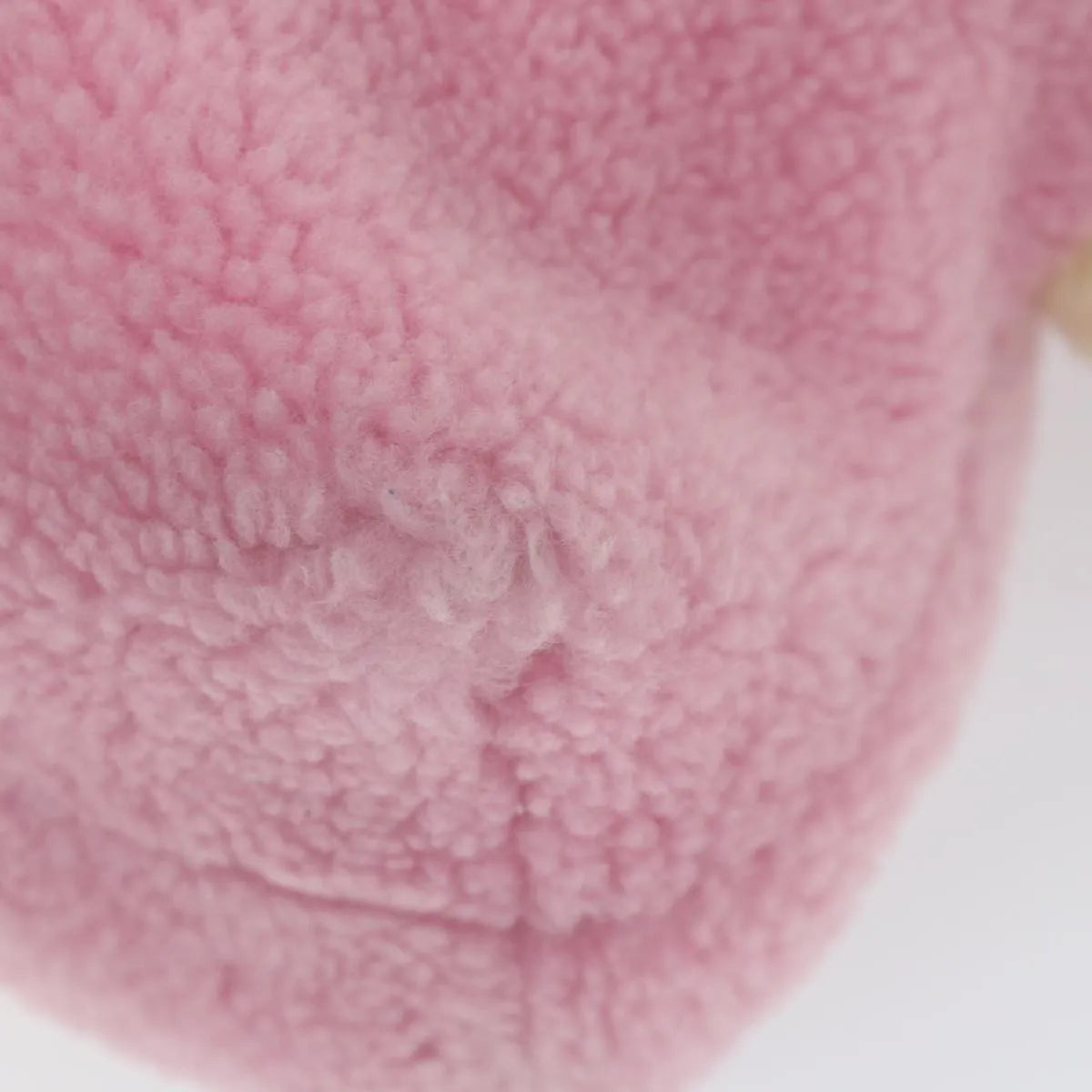 Gucci Children's Flying Bear Tote Wool Pink Wool Handbag (Pre-Owned)