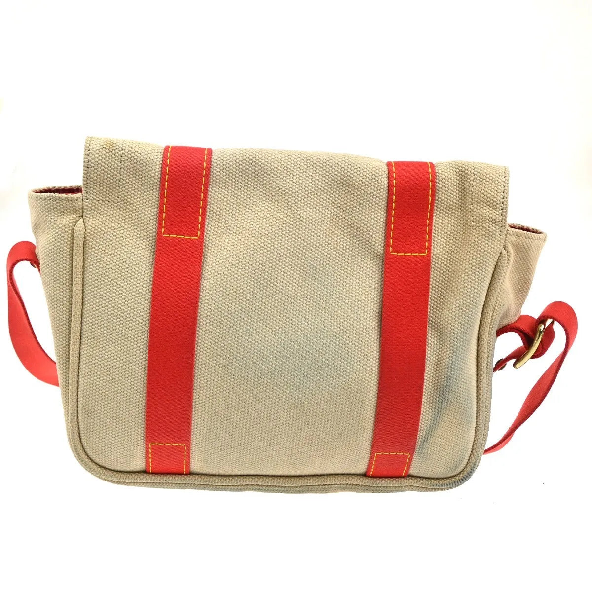 Louis Vuitton Antigua Besace Messenger Canvas Beige Canvas Shoulder Bag Bag (Pre-Owned)