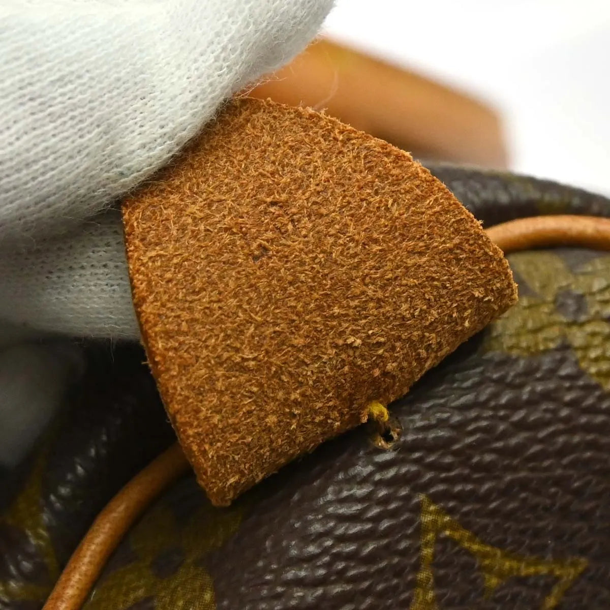 Louis Vuitton Speedy Handbag Monogram Canvas Brown Canvas Handbag (Pre-Owned)