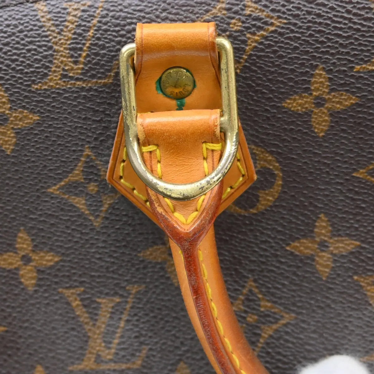 Louis Vuitton Alma Handbag Monogram Canvas Brown Canvas Handbag (Pre-Owned)