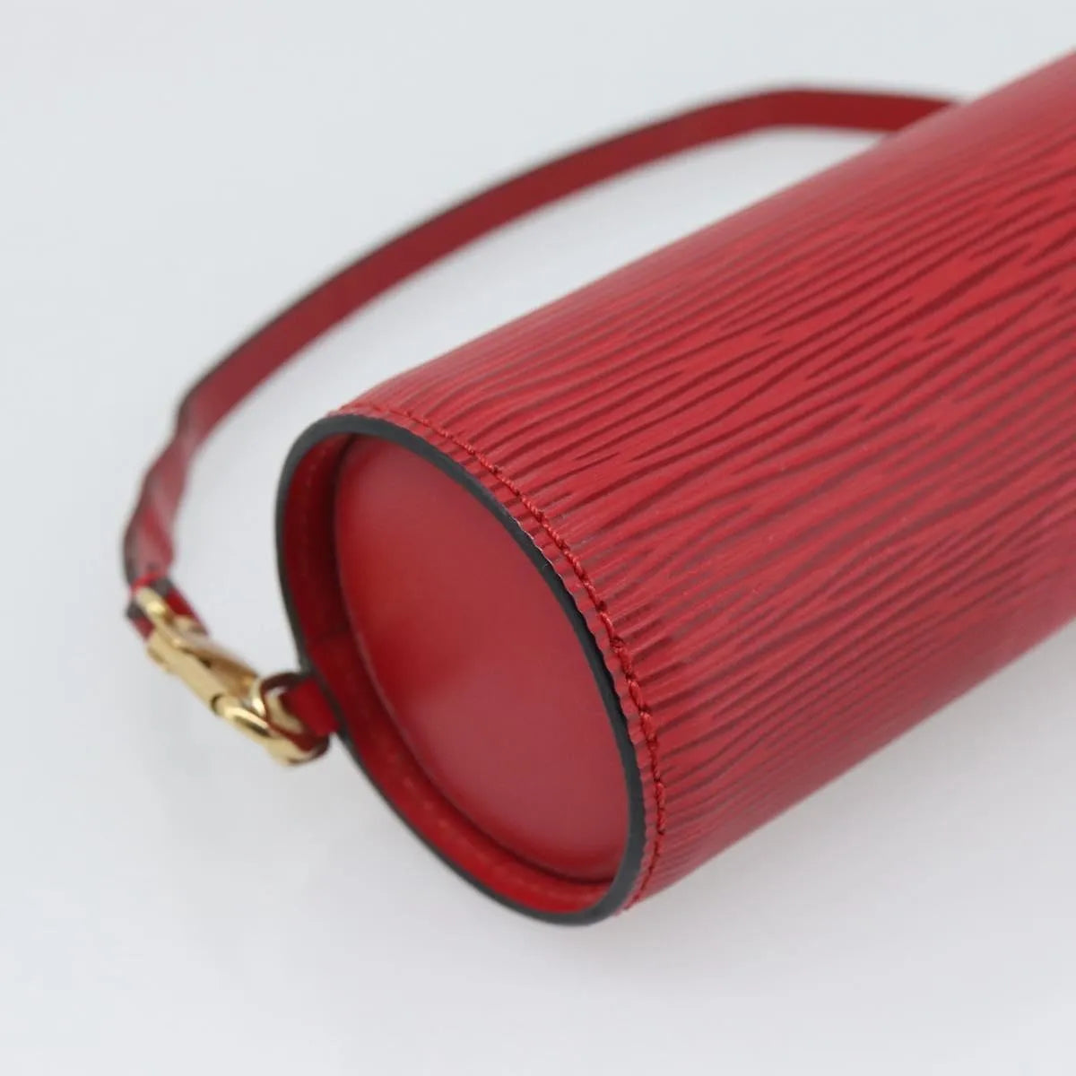 Louis Vuitton Soufflot Pochette Epi Leather Red Leather Clutche & Pouche Bag (Pre-Owned)