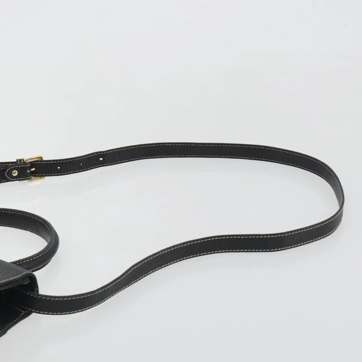 Loewe Barcelona Top Handle Leather Black Leather Handbag (Pre-Owned)