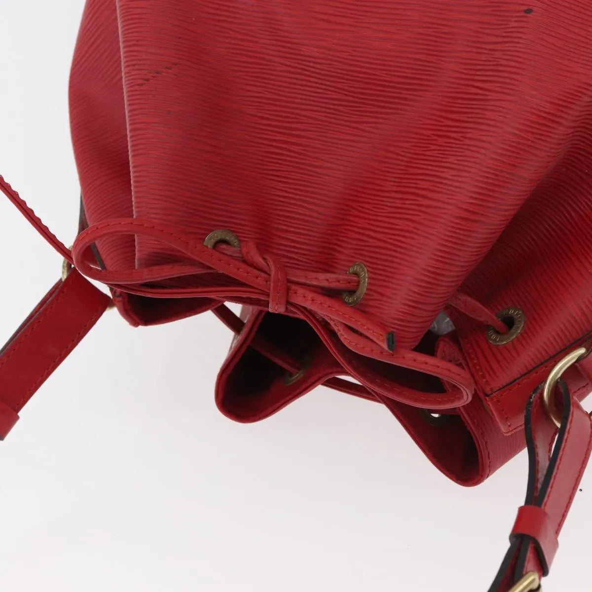 Louis Vuitton Noe Leather Red Leather Shoulder Bag Bag (Pre-Owned)