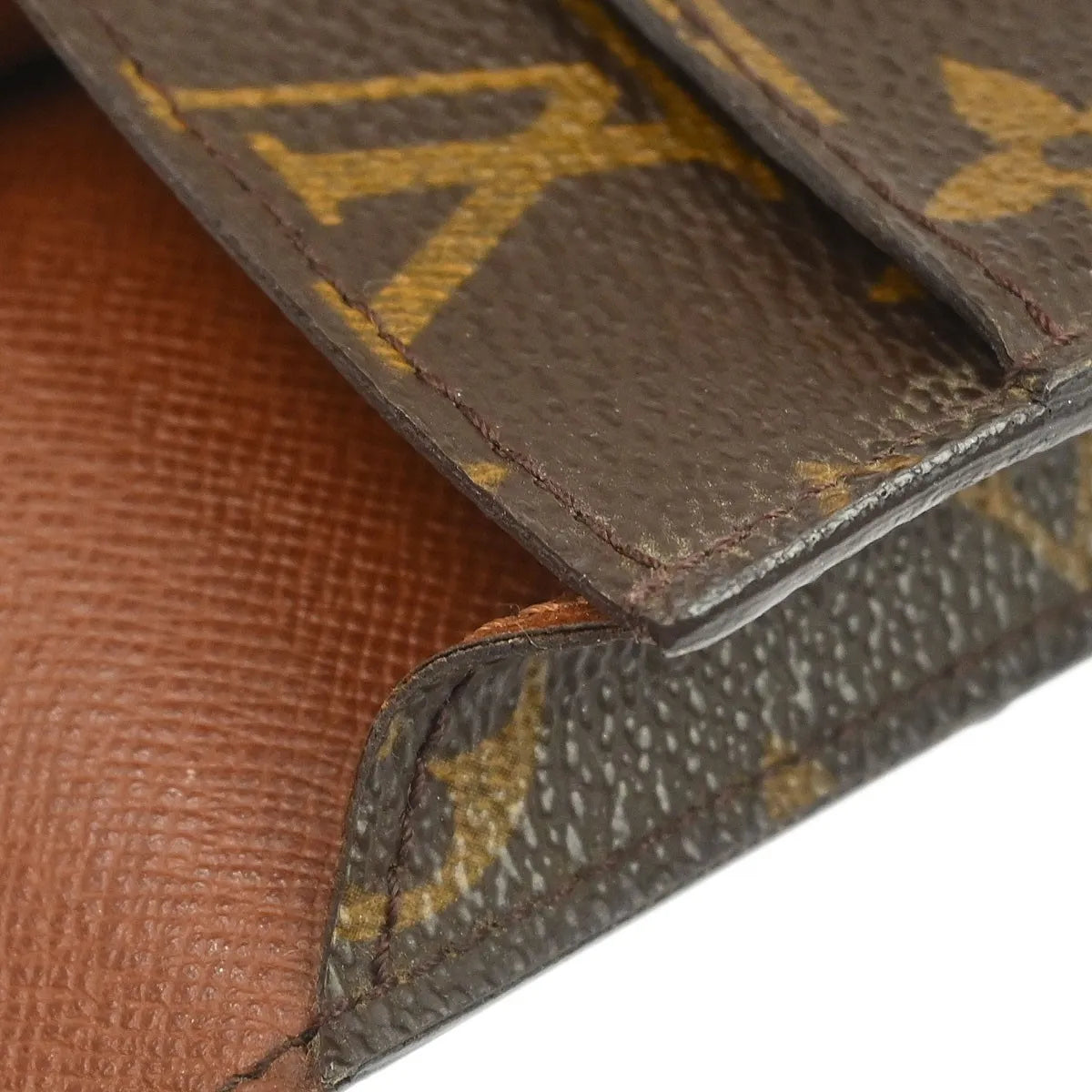 Louis Vuitton Cigarette Case Monogram Canvas Brown Canvas Clutche & Pouche Bag (Pre-Owned)