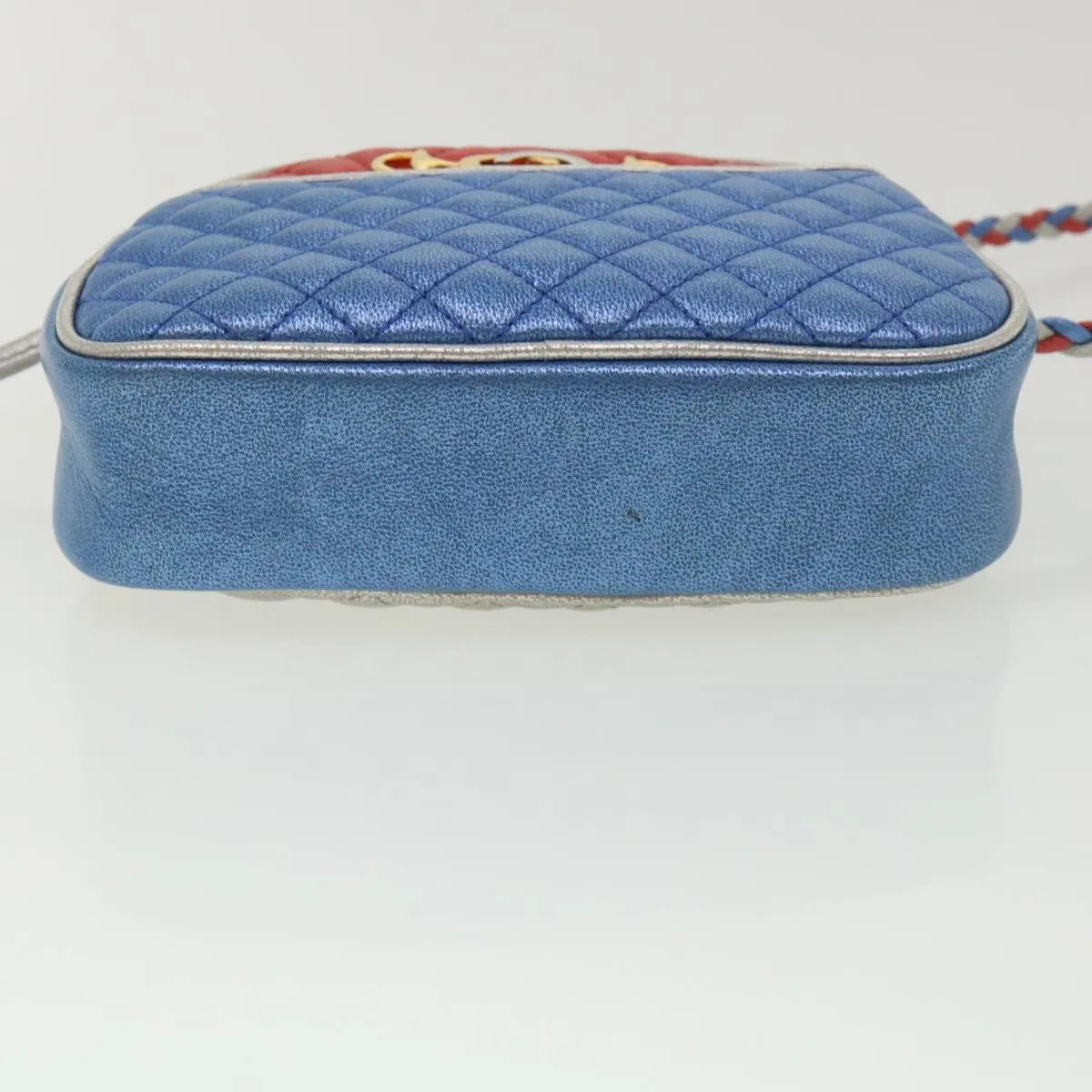 Gucci Trapuntata Camera Lambskin Multicolour Leather Shoulder Bag Bag (Pre-Owned)