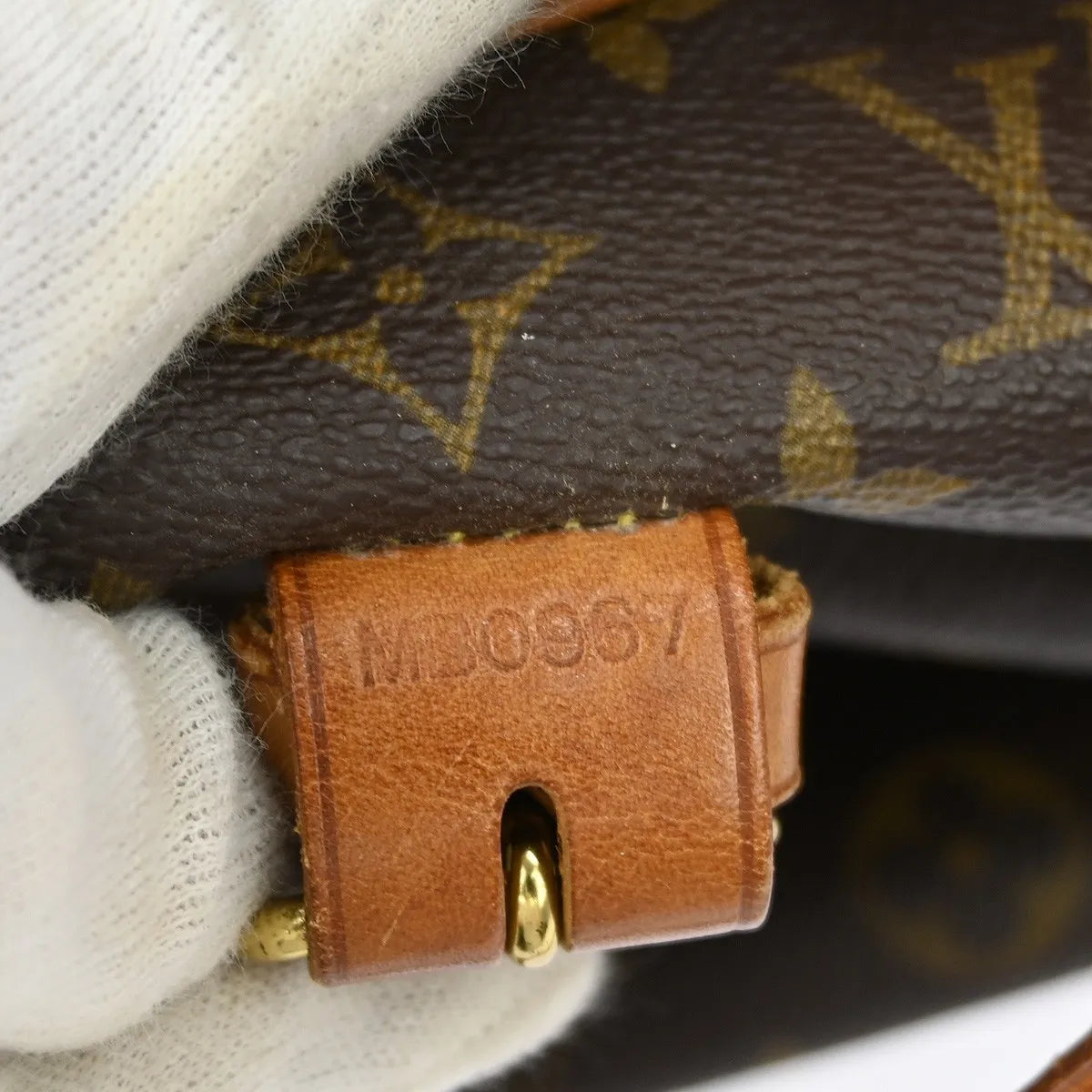Louis Vuitton Saumur Monogram Canvas Brown Canvas Shoulder Bag Bag (Pre-Owned)