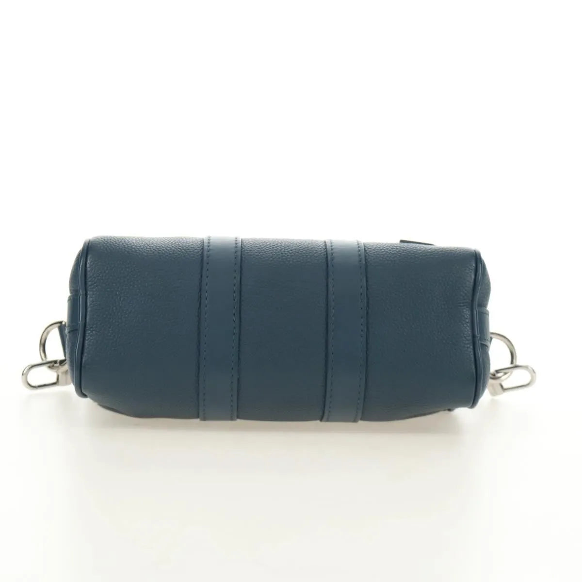 Louis Vuitton Keepall Bandouliere Limited Edition Aerogram Leather Blue Leather Travel Bag Bag (Pre-Owned)