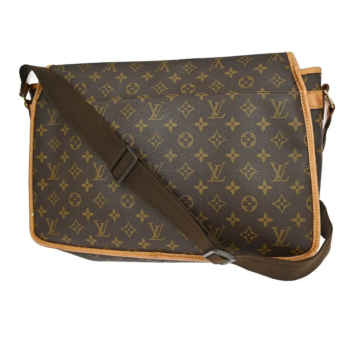 Louis Vuitton Sac Gibeciere Messenger Monogram Canvas Brown Canvas Shoulder Bag Bag (Pre-Owned)