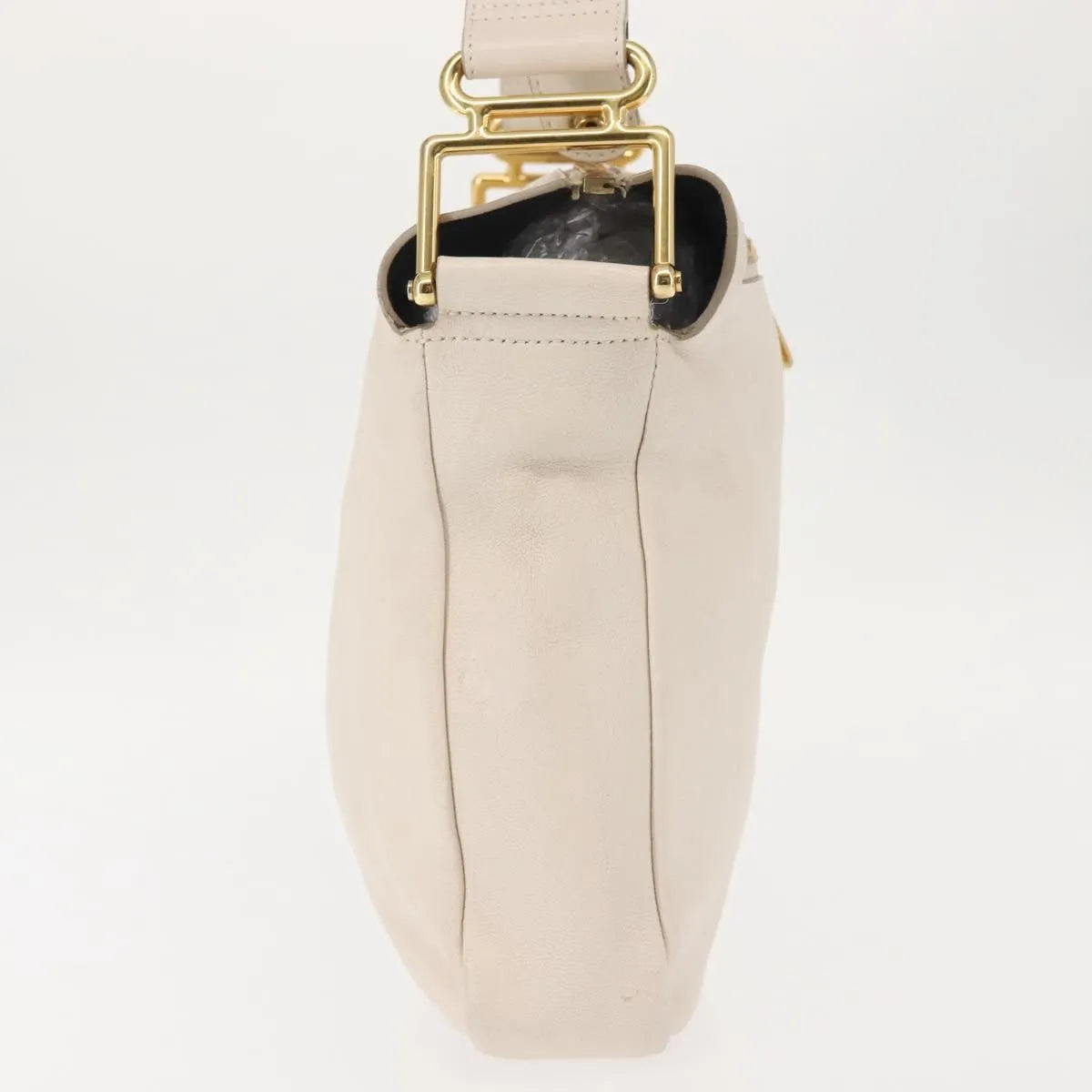 Chloe Vanessa Leather Beige Leather Shoulder Bag Bag (Pre-Owned)