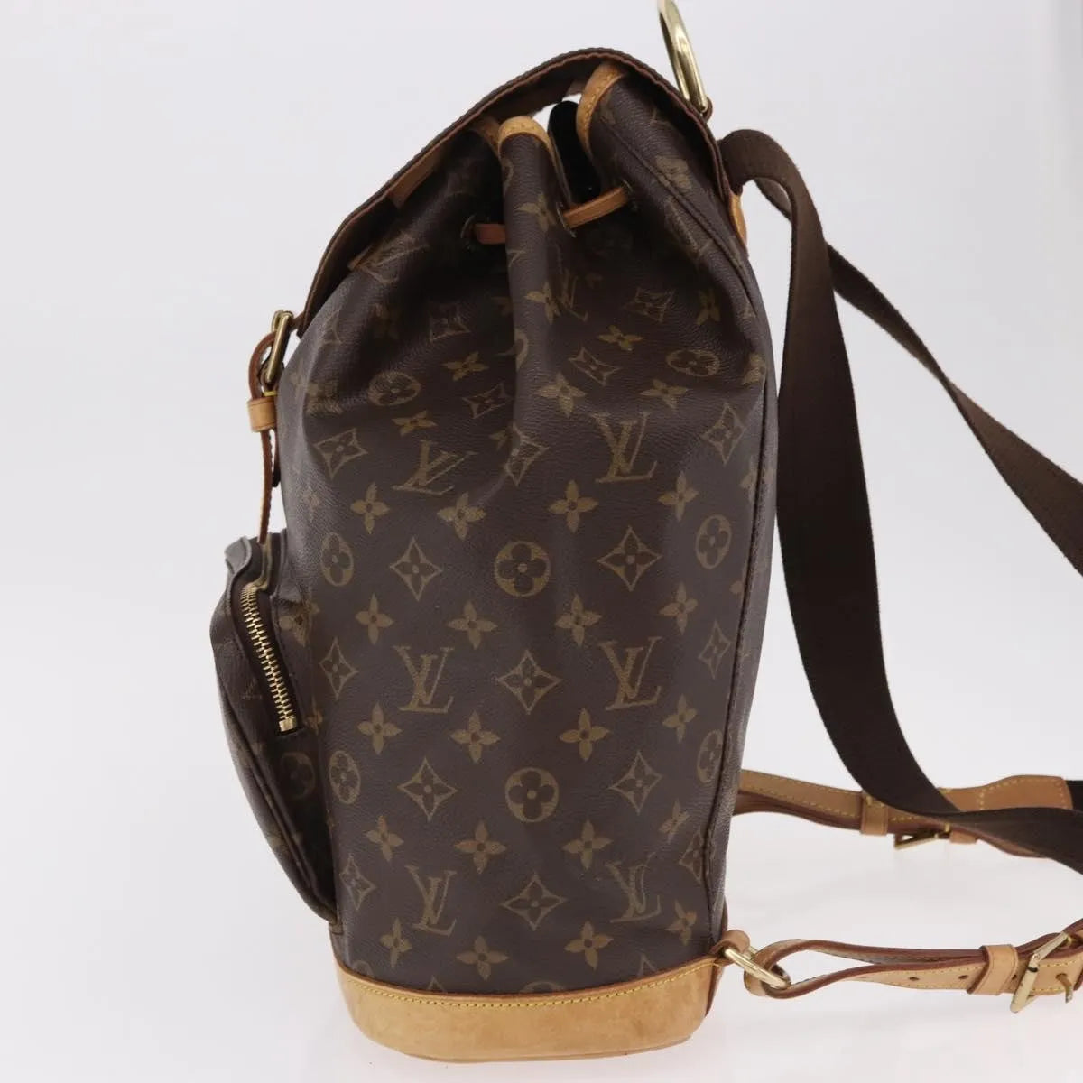 Louis Vuitton Montsouris Monogram Brown Canvas Backpack Bag (Pre-Owned)
