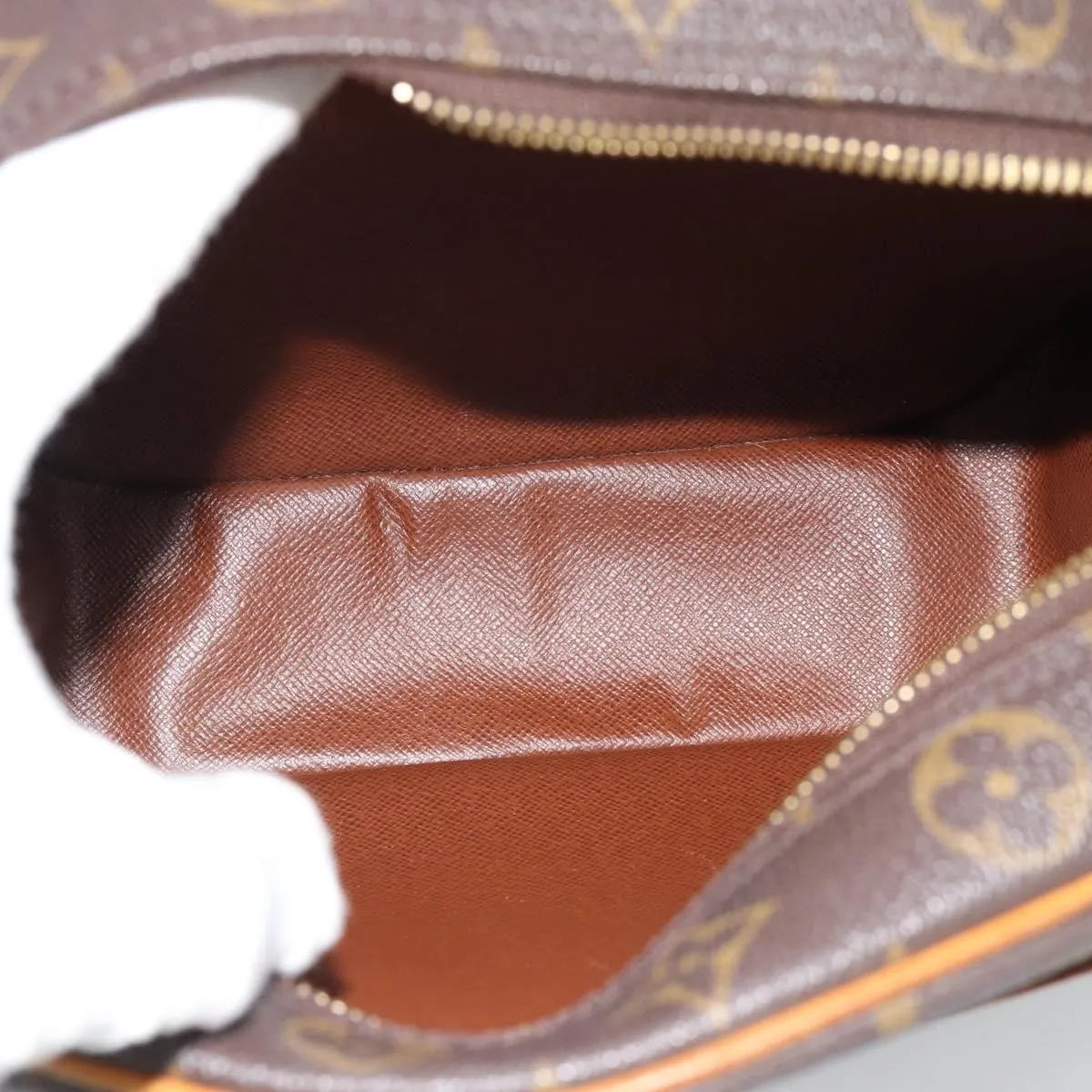 Louis Vuitton Blois Monogram Canvas Brown Canvas Shoulder Bag Bag (Pre-Owned)