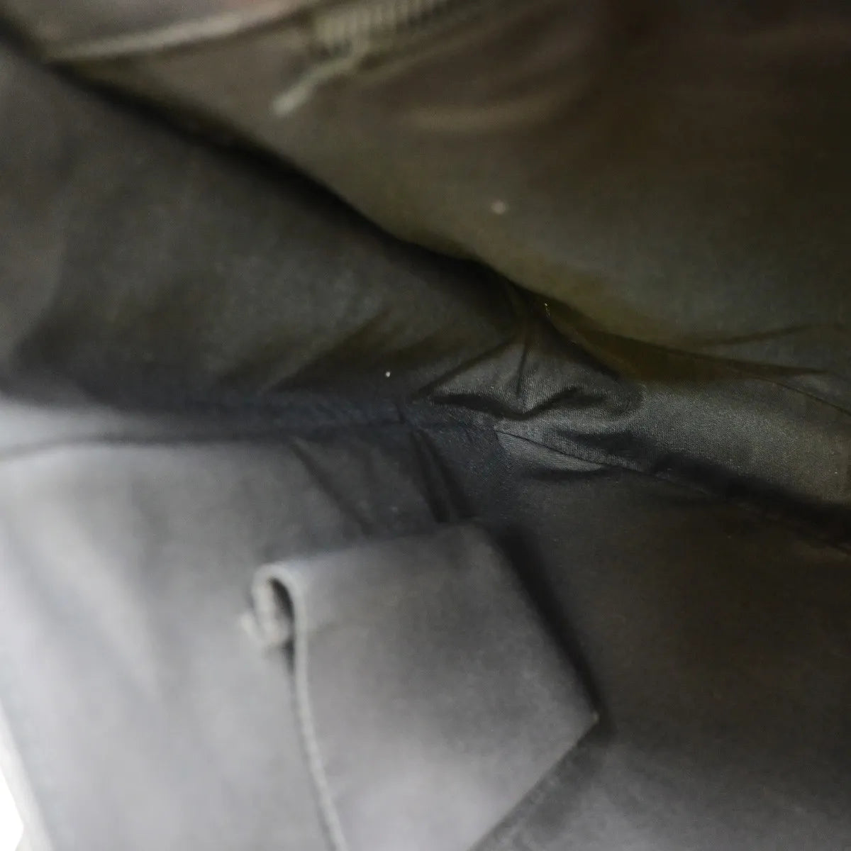 Gucci Flap Messenger Bag (Outlet) Guccissima Leather Black Leather Shoulder Bag Bag (Pre-Owned)
