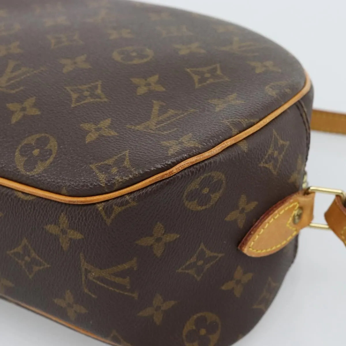 Louis Vuitton Blois Monogram Canvas Brown Canvas Shoulder Bag Bag (Pre-Owned)
