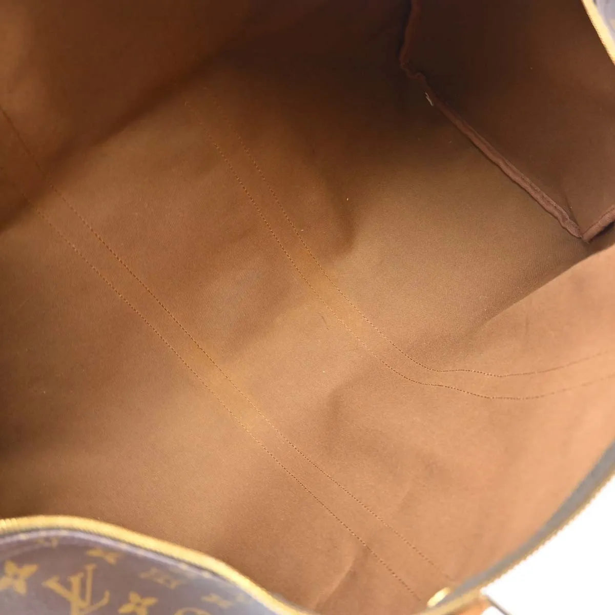Louis Vuitton Keepall Monogram Canvas Brown Canvas Travel Bag Bag (Pre-Owned)