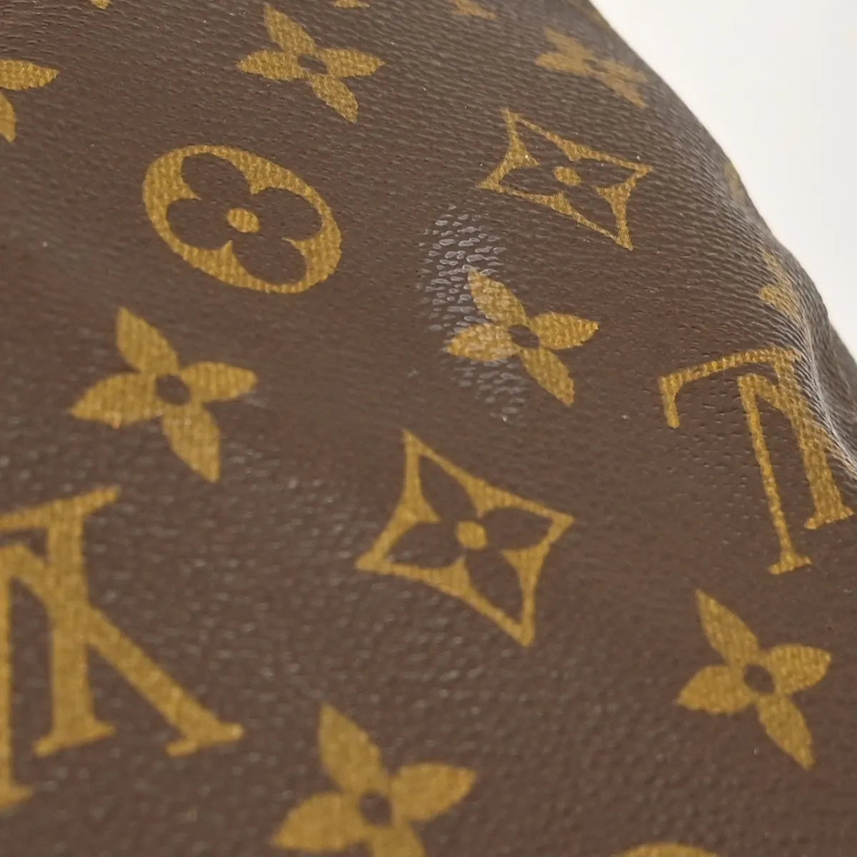 Louis Vuitton Keepall Canvas Brown Canvas Travel Bag Bag (Pre-Owned)