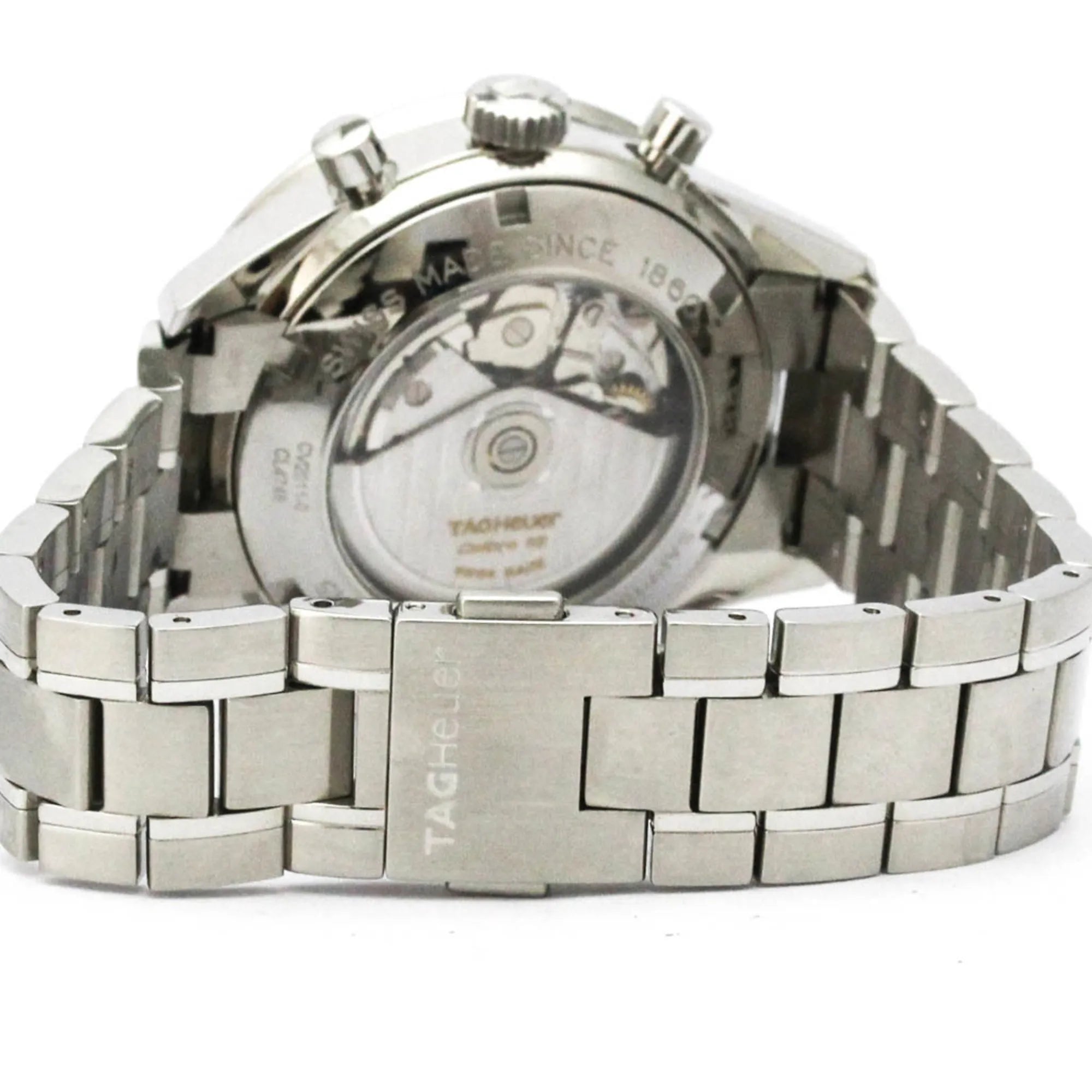 Tag Heuer Carrera Calibre 16 Chronograph Automatic Stainless Steel Watch (Pre-Owned)